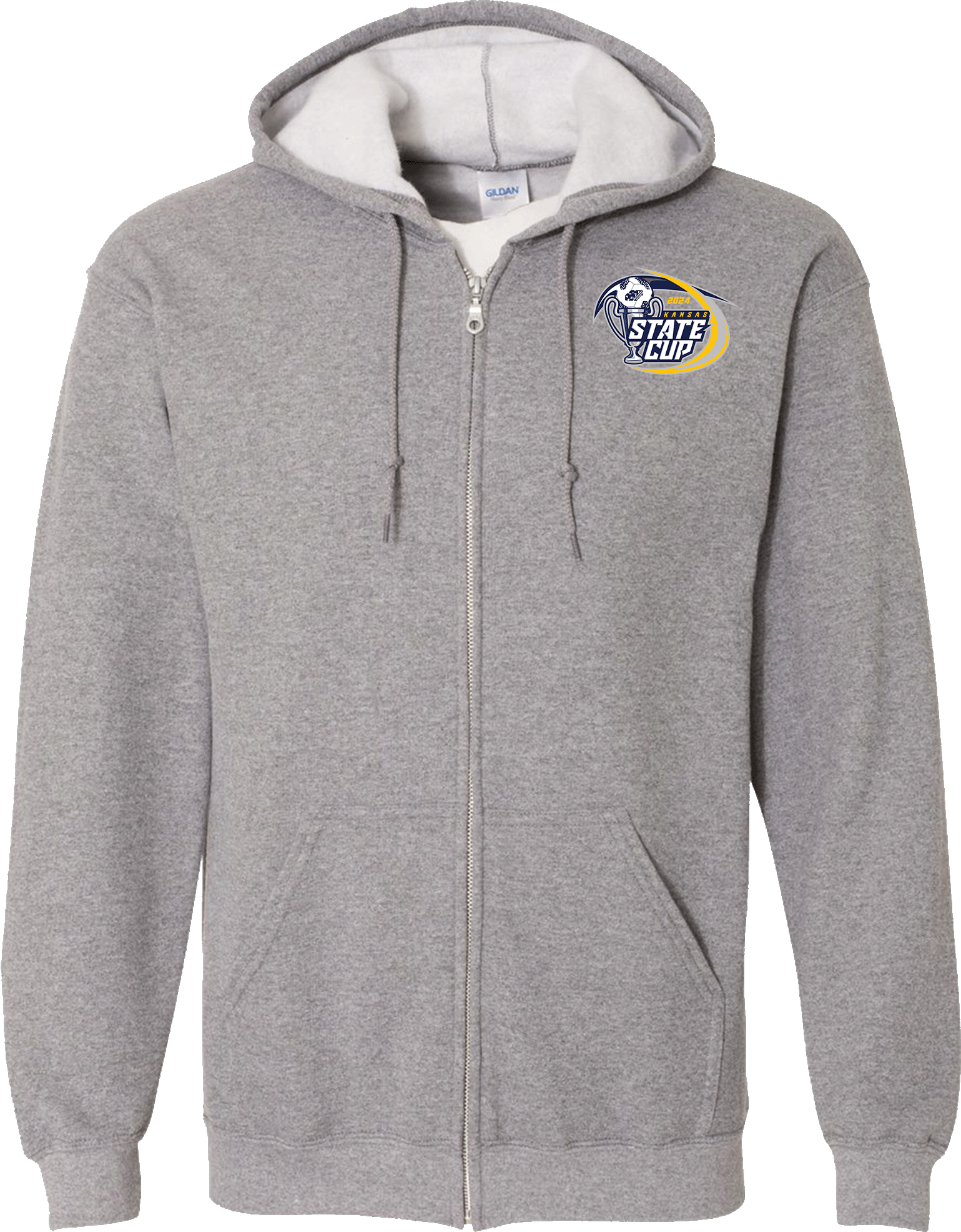 Full Zip Hoodies - 2024 USYS KS State Cup