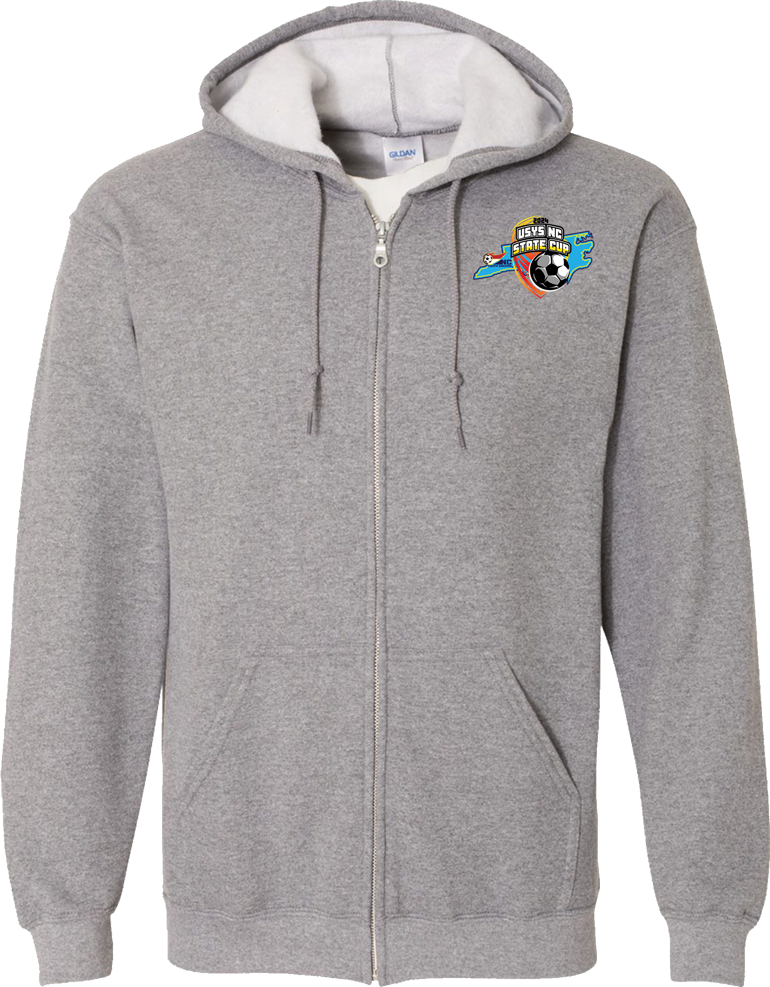 Full Zip Hoodies - 2024 USYS NC State Cup