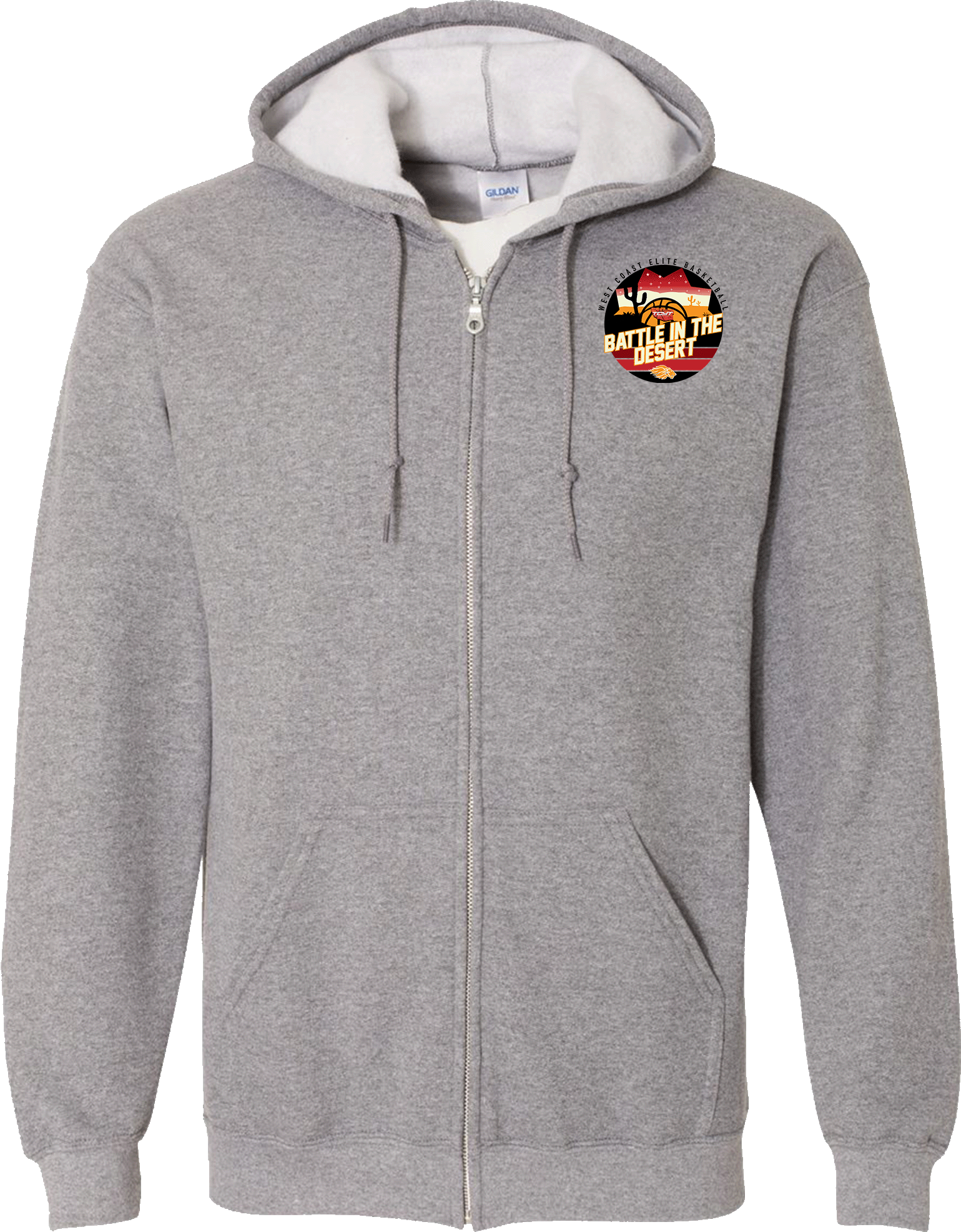 Full Zip Hoodies - 2024 Battle In The Desert