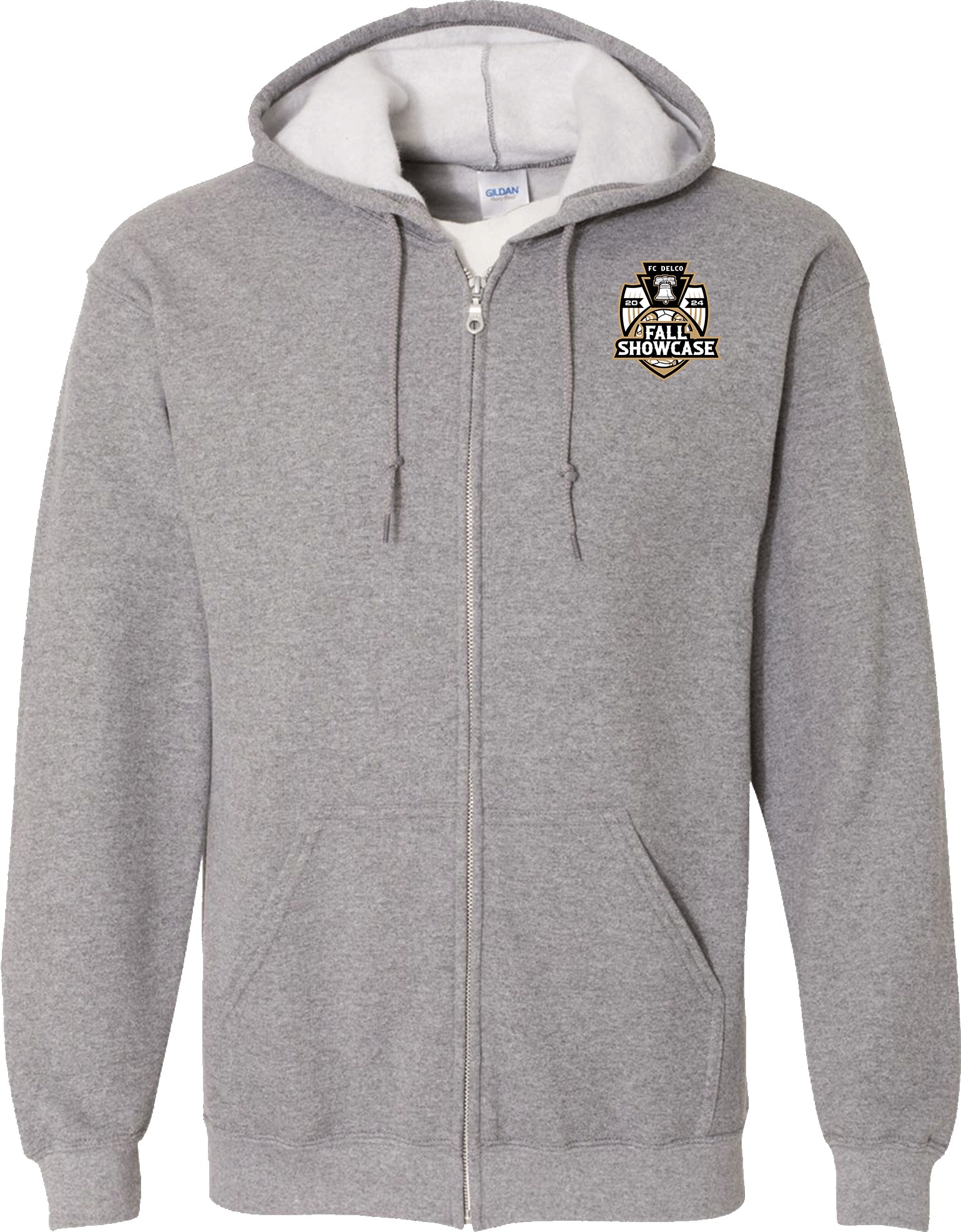 Full Zip Hoodies - 2024 FC Delco Fall Showcase