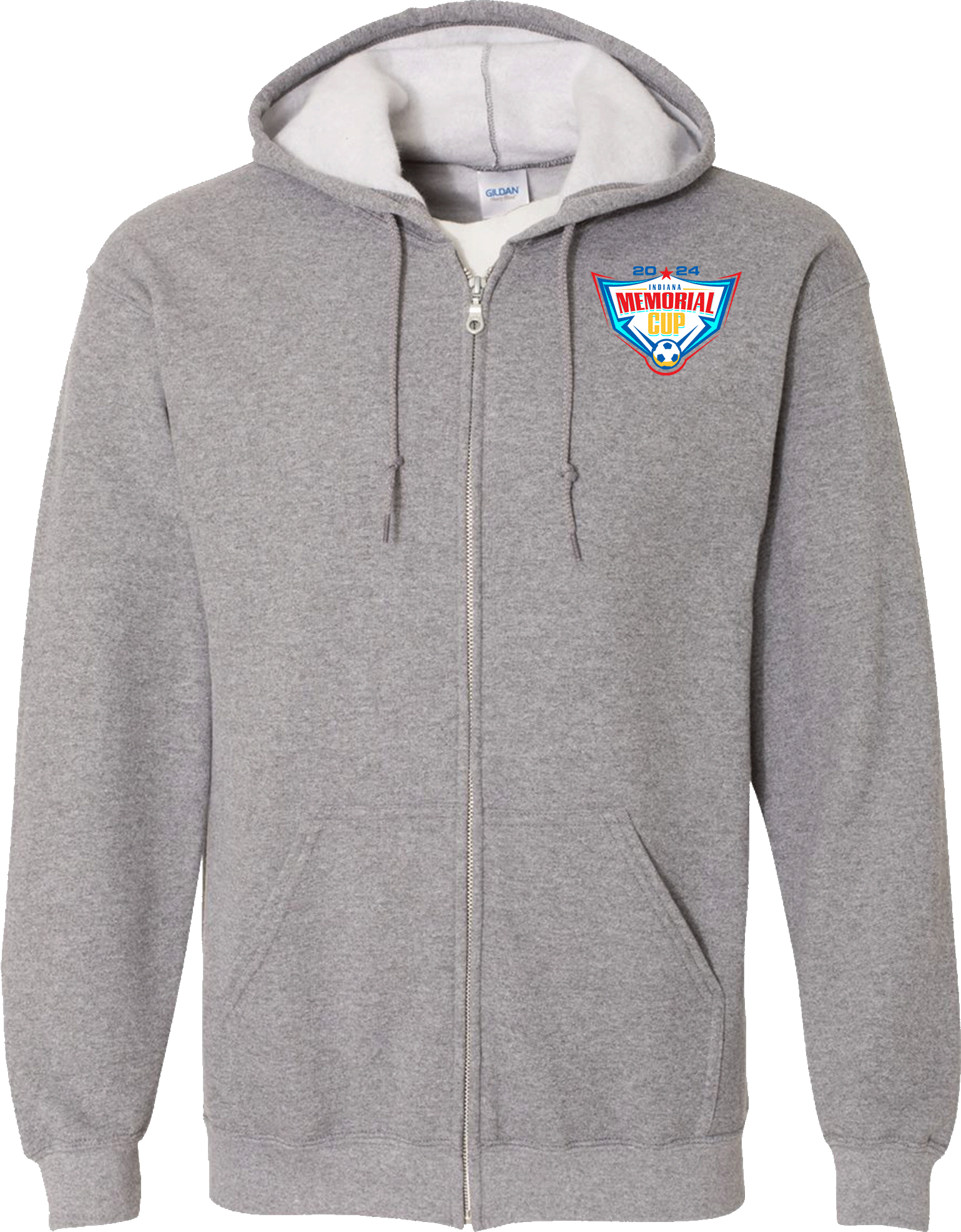 Full Zip Hoodies - 2024 USYS IN Memorial Cup