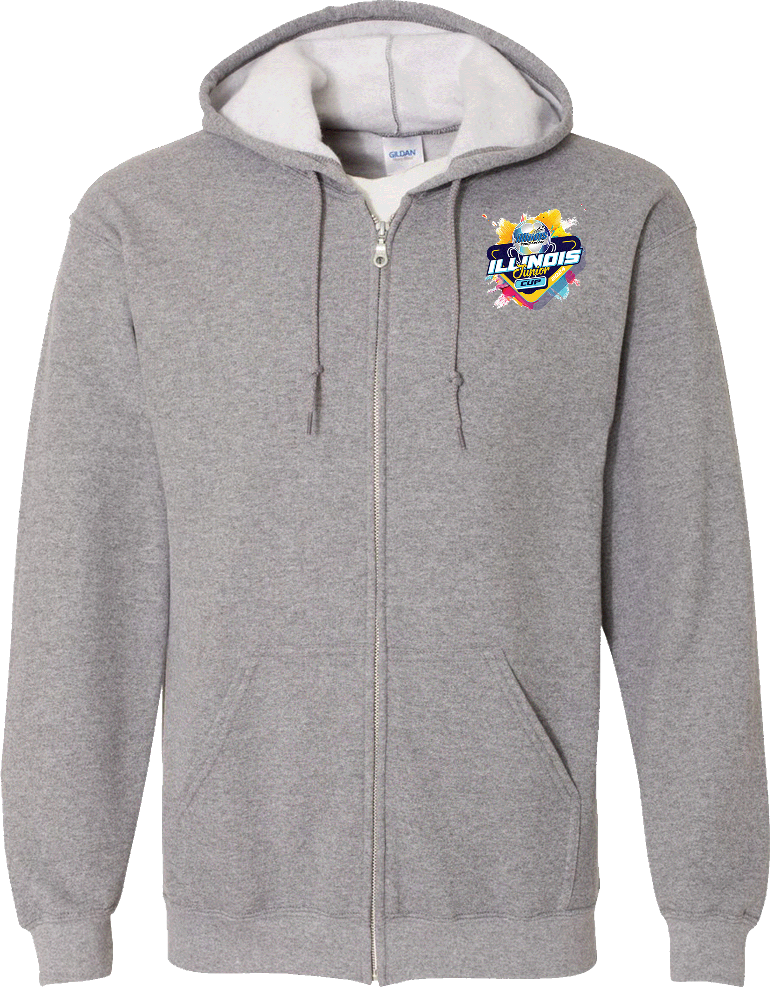 Full Zip Hoodies - 2024 USYS Illinois Junior Cup