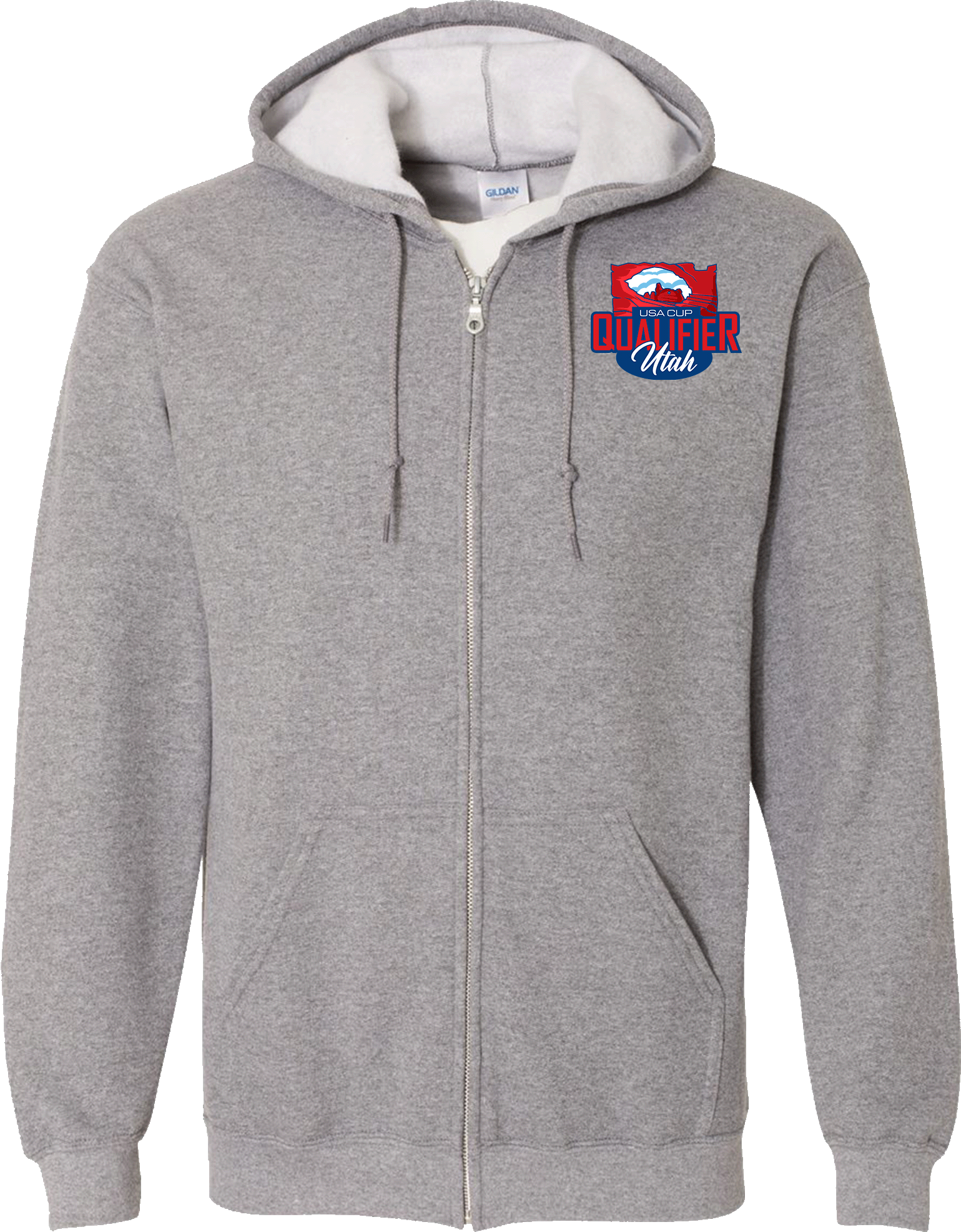 Full Zip Hoodies - 2024 USA CUP Qualifier Utah