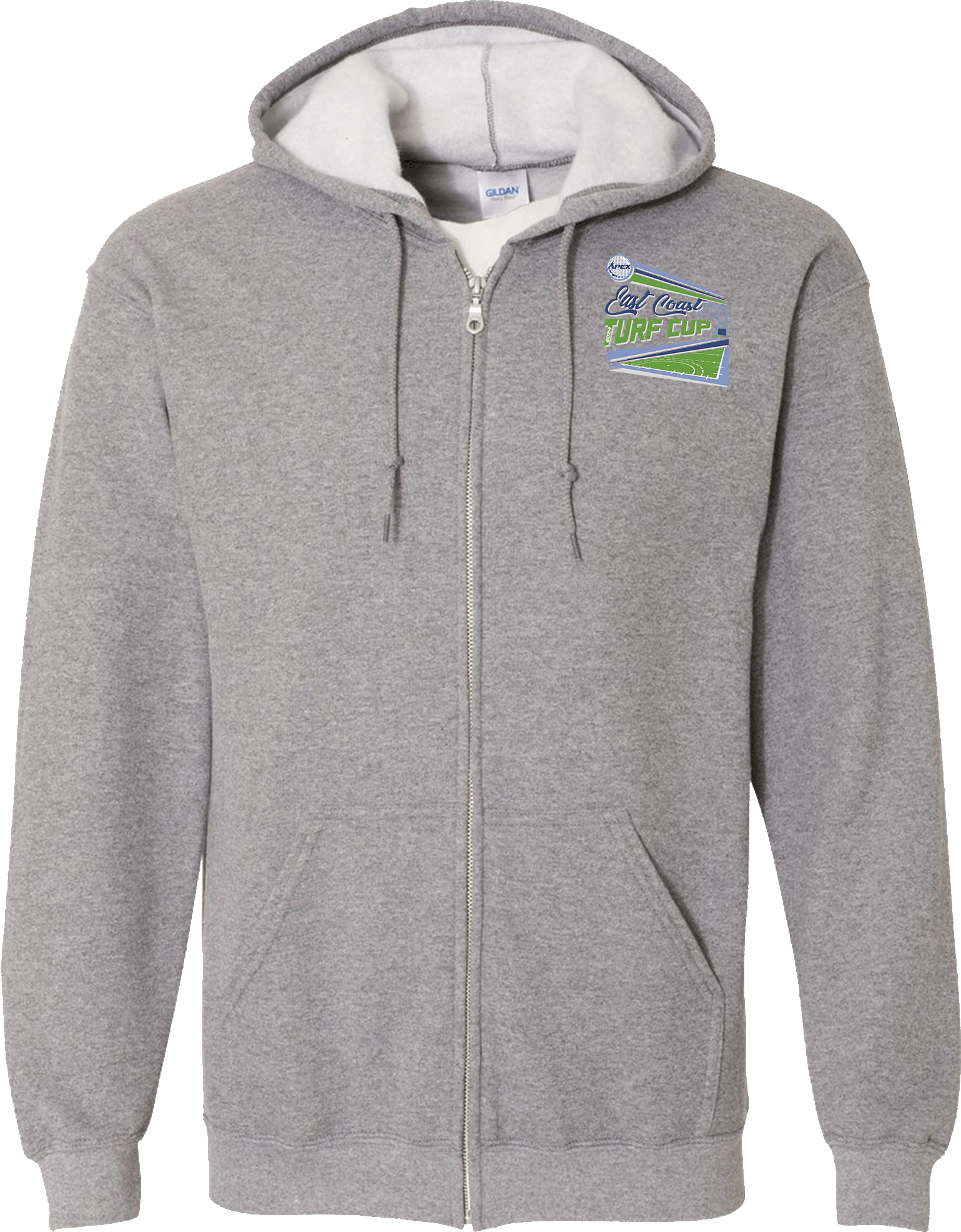 Full Zip Hoodies - 2024 East Coast Turf Cup