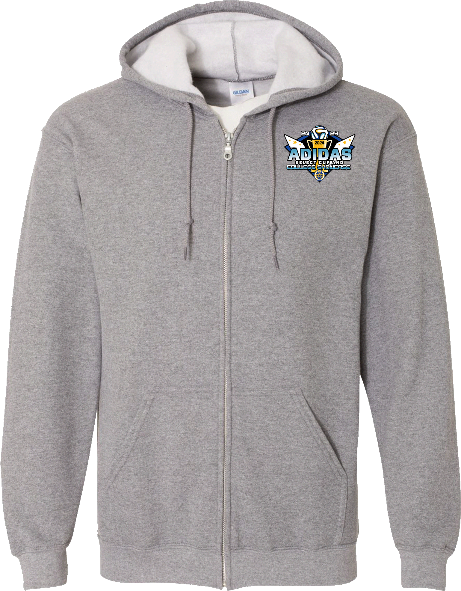 Full Zip Hoodies - 2024 NTH Adidas Select Cup and College Showcase