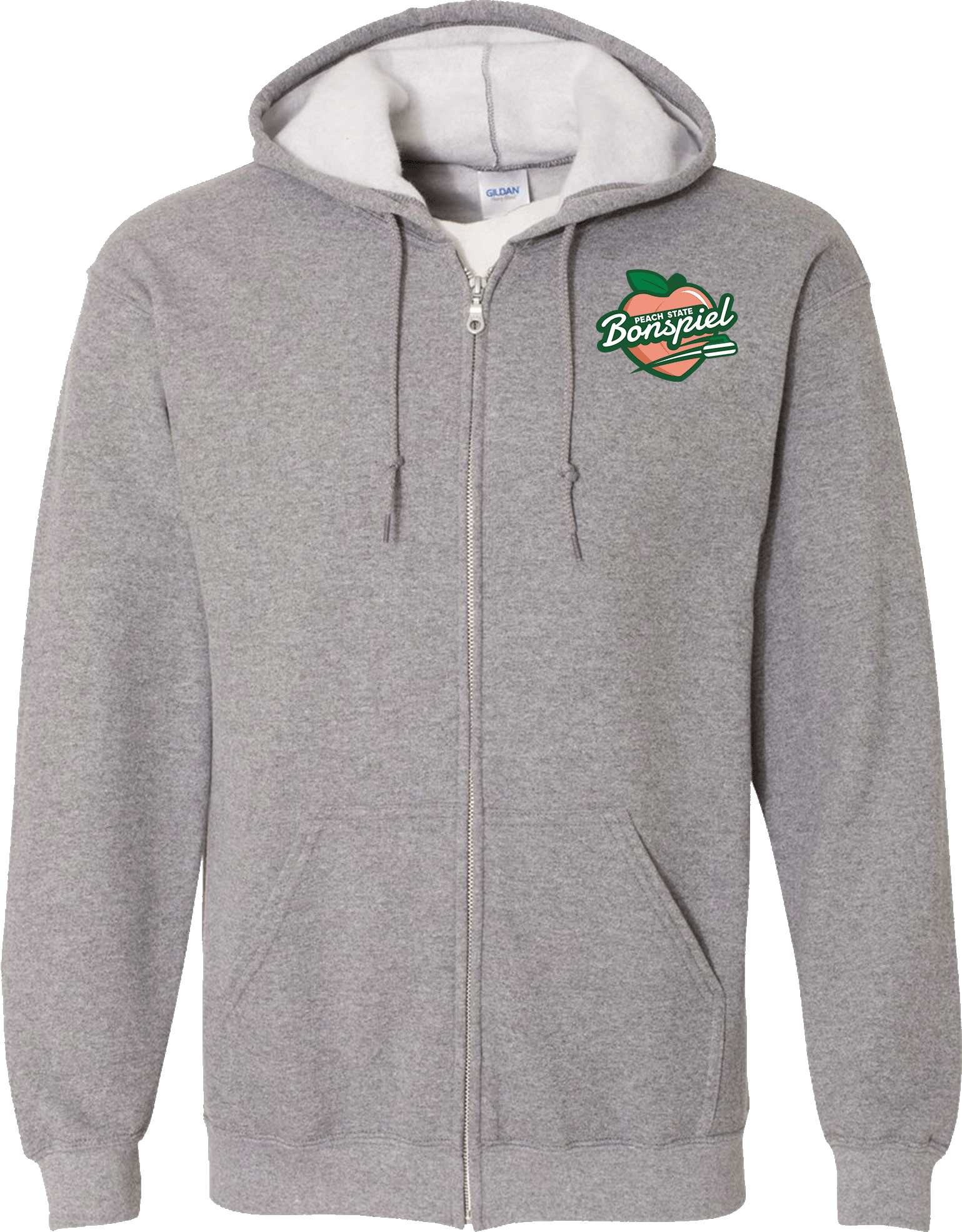 Full Zip Hoodies - 2024 Peach State Bonspiel