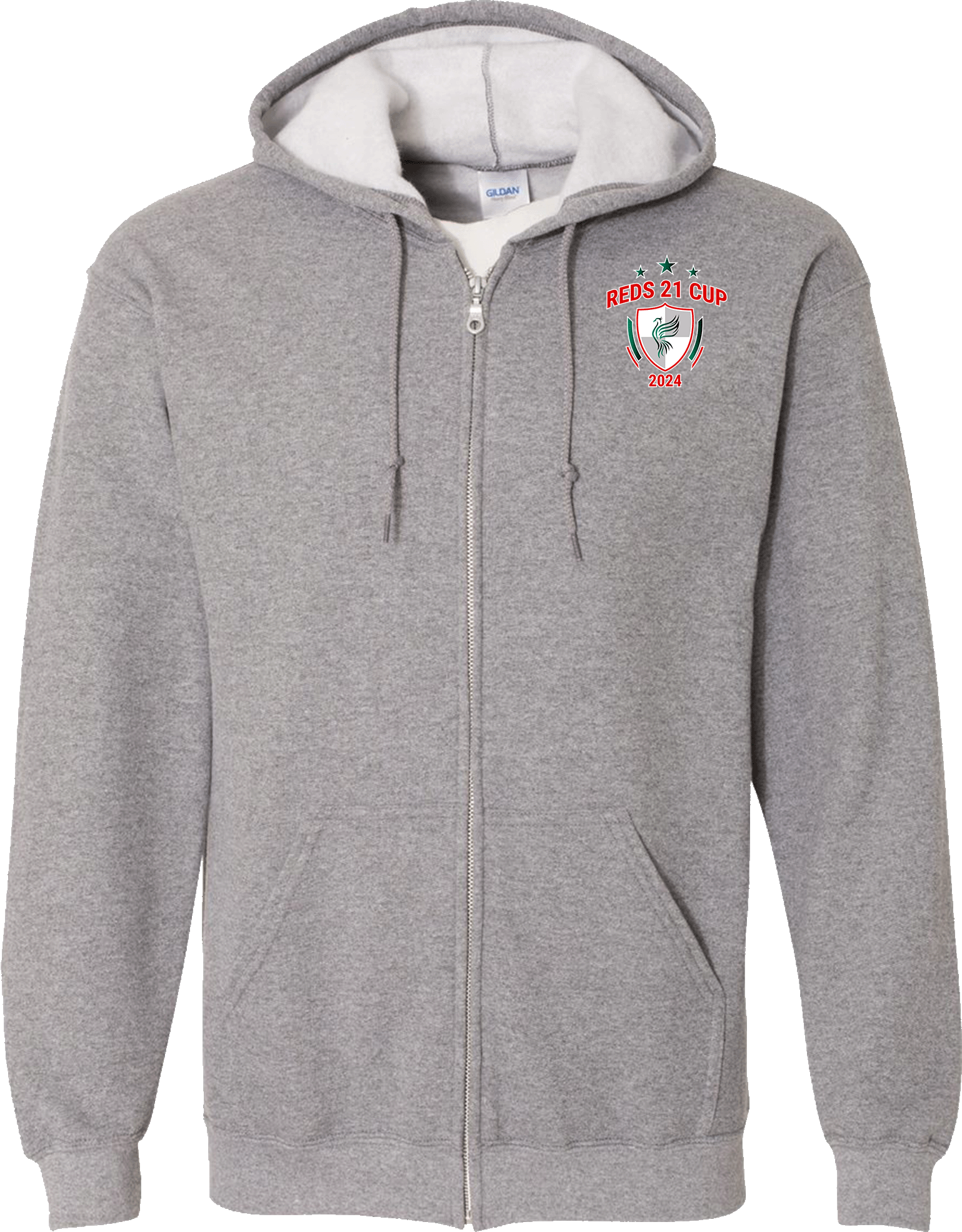 Full Zip Hoodies - 2024 Reds 21 Cup