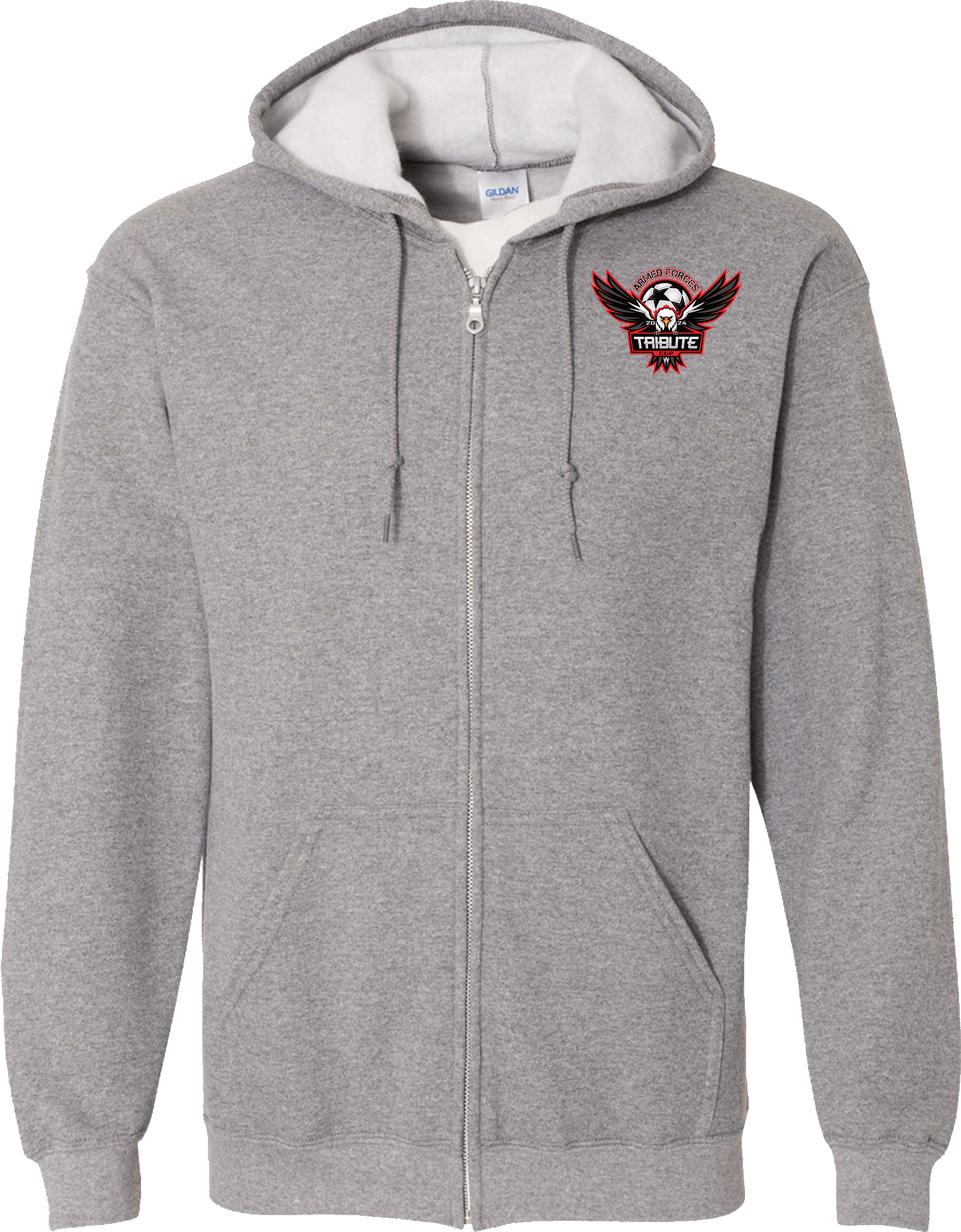 Full Zip Hoodies - 2024 Armed Forces Tribute Cup