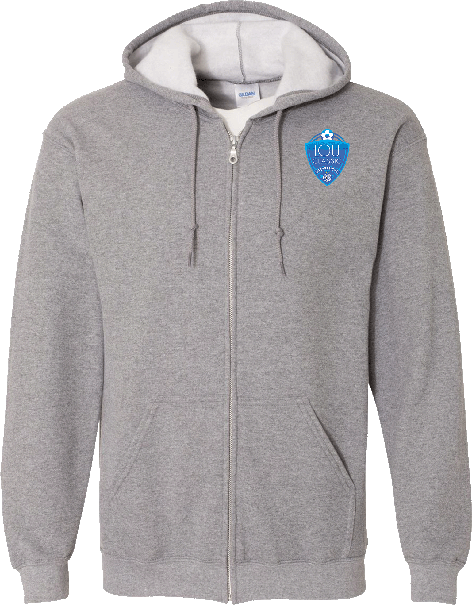 Full Zip Hoodies - 2024 The Lou Ramos International Classic - Blue