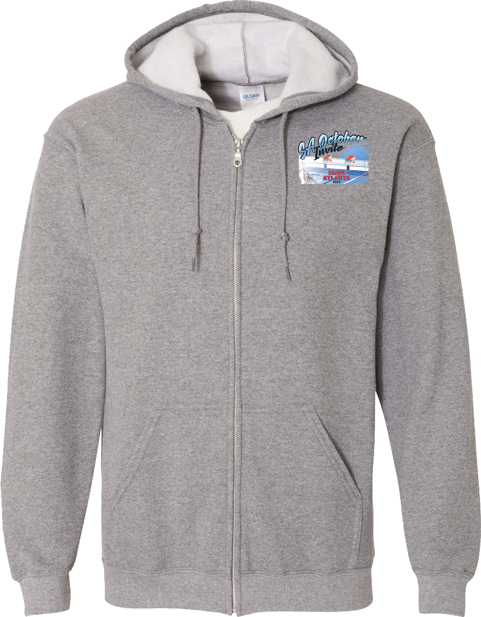 Full Zip Hoodies - 2024 Swim Atlanta October Invite