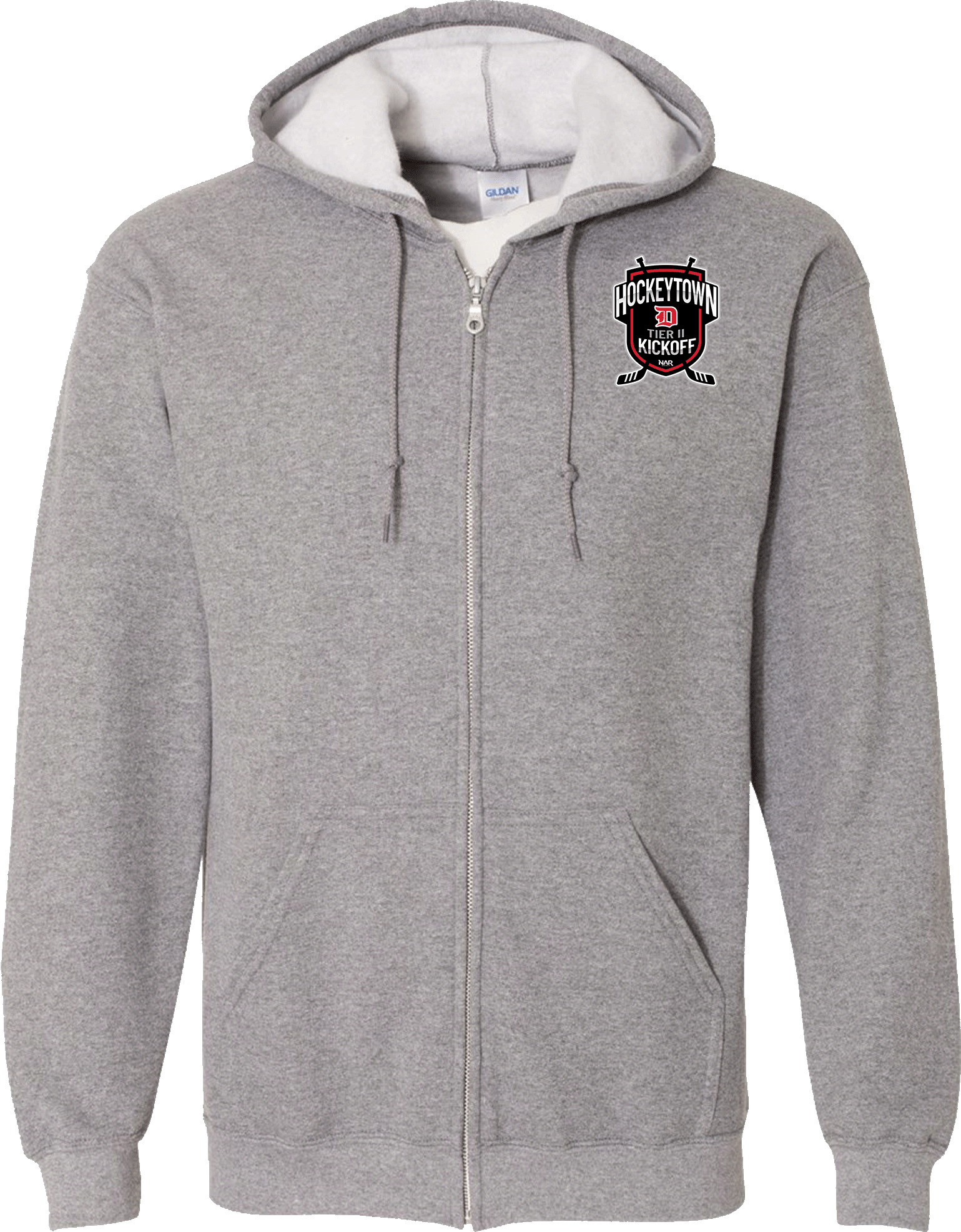 Full Zip Hoodies - 2024 HockeyTown Tier II Fall Kick-Off