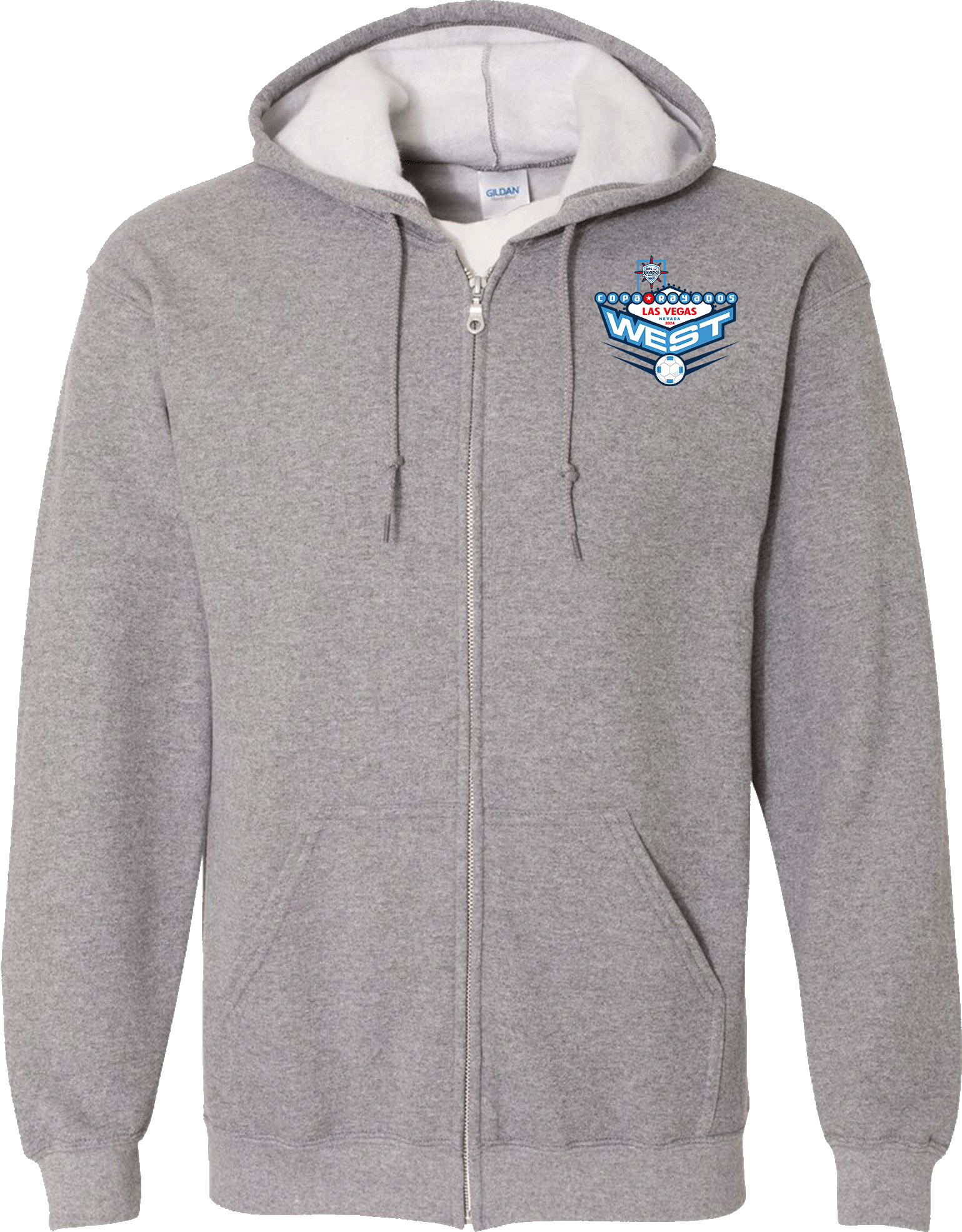 Full Zip Hoodies - 2024 Copa Rayados West