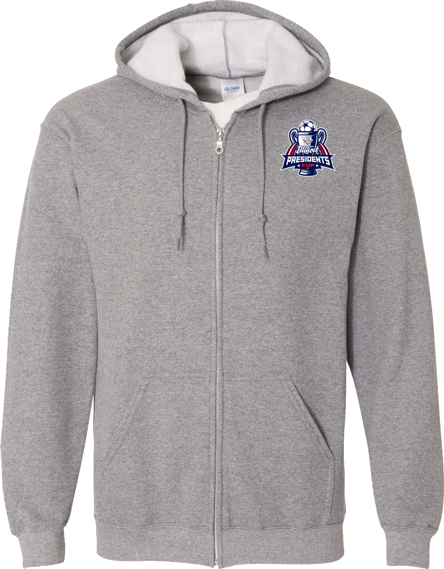 Full Zip Hoodies - 2024 USYS IL President's Cup