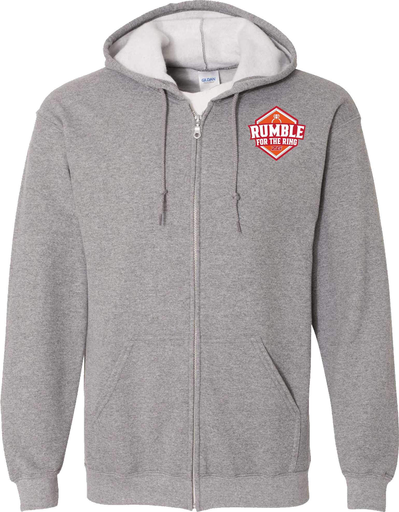 Full Zip Hoodies - 2024 Zero Gravity Rumble for the Ring (CT)