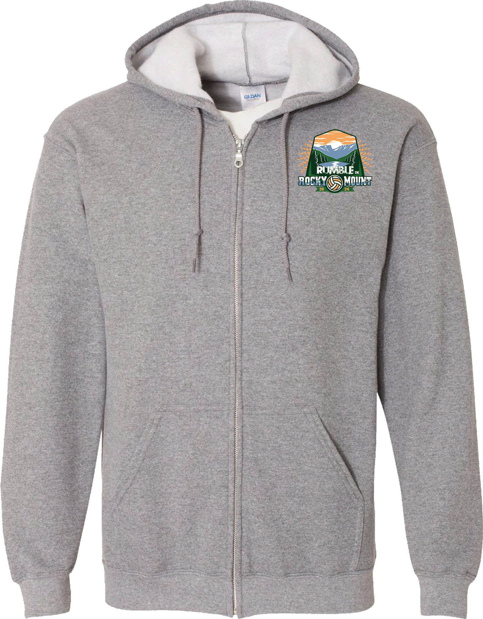 Full Zip Hoodies - 2024 Rumble In Rocky Mount