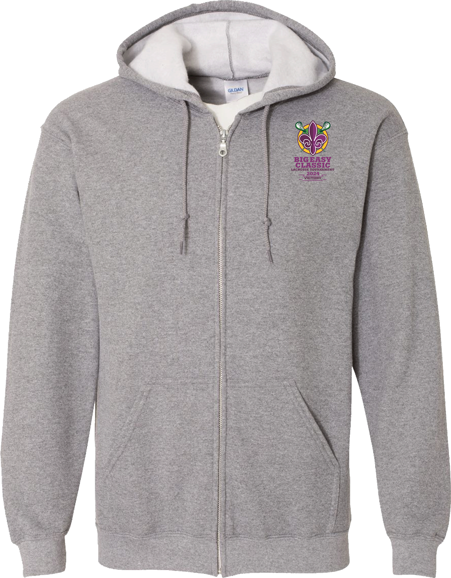 Full Zip Hoodies - 2024 Big Easy Classic