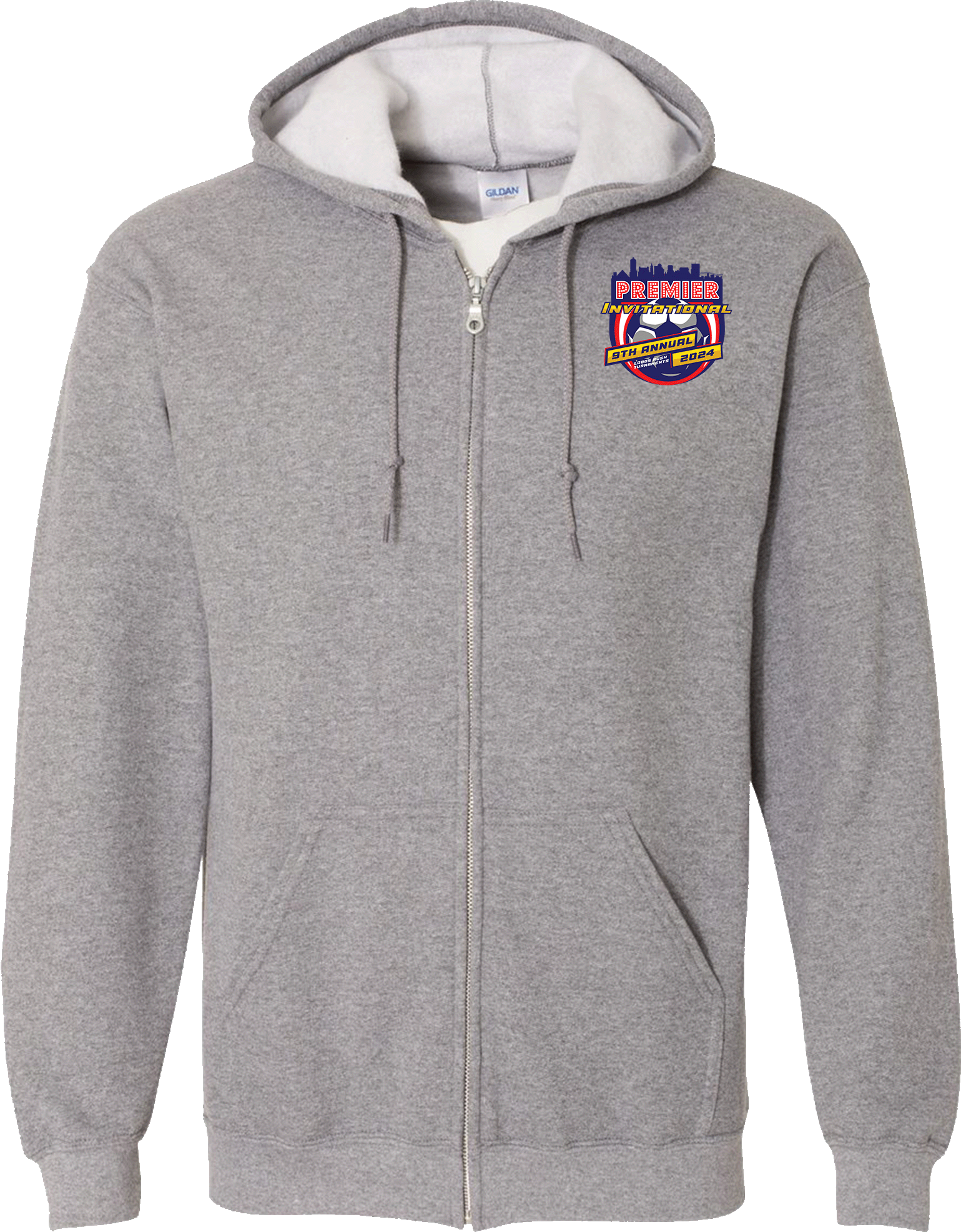 Full Zip Hoodies - 2024 9th Annual Premier Invitational