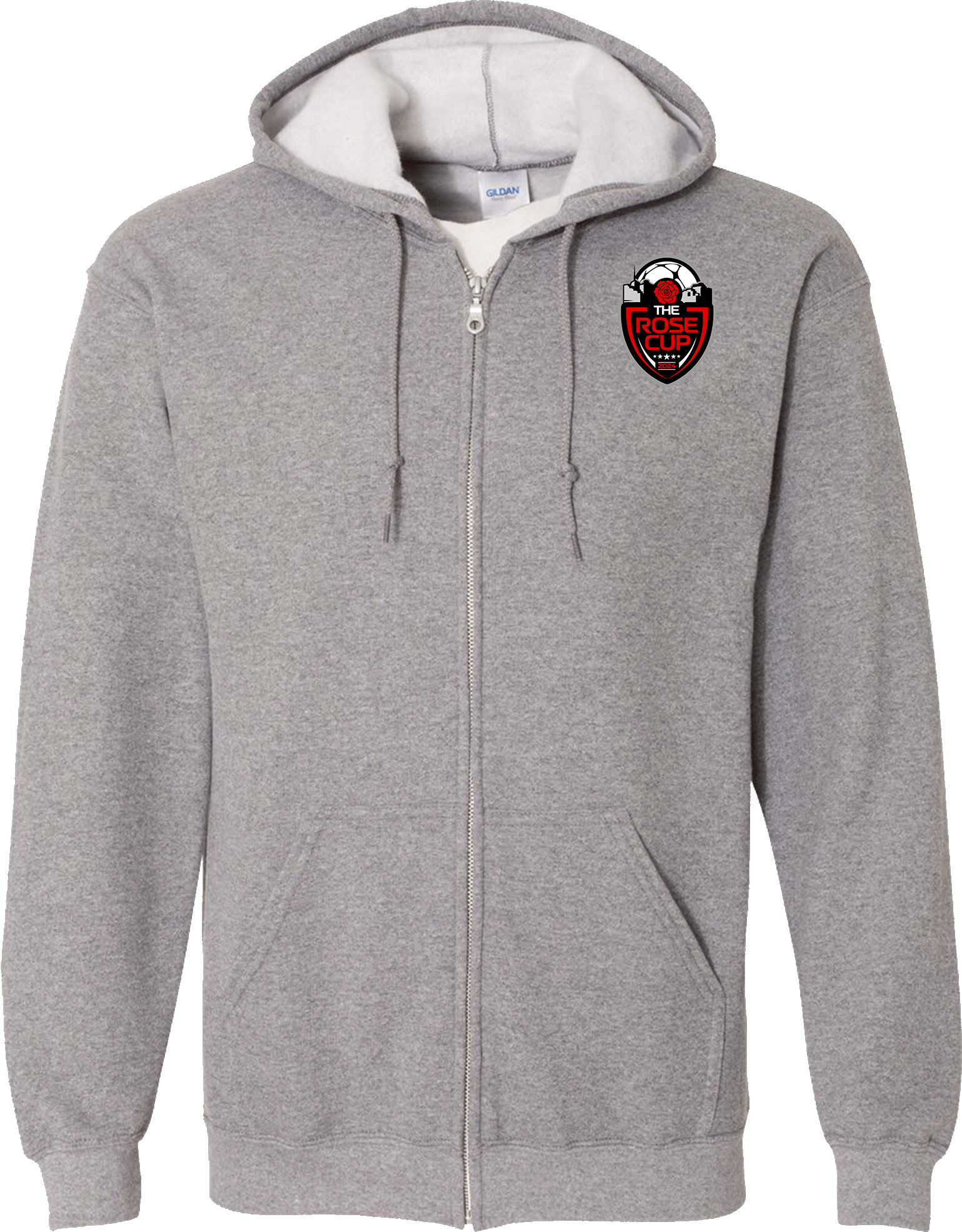 Full Zip Hoodies - 2024 The Rose Cup