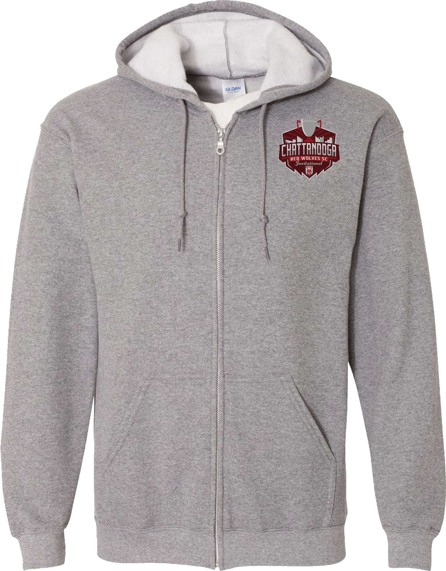 Full Zip Hoodies - 2024 Red Wolves Invitational