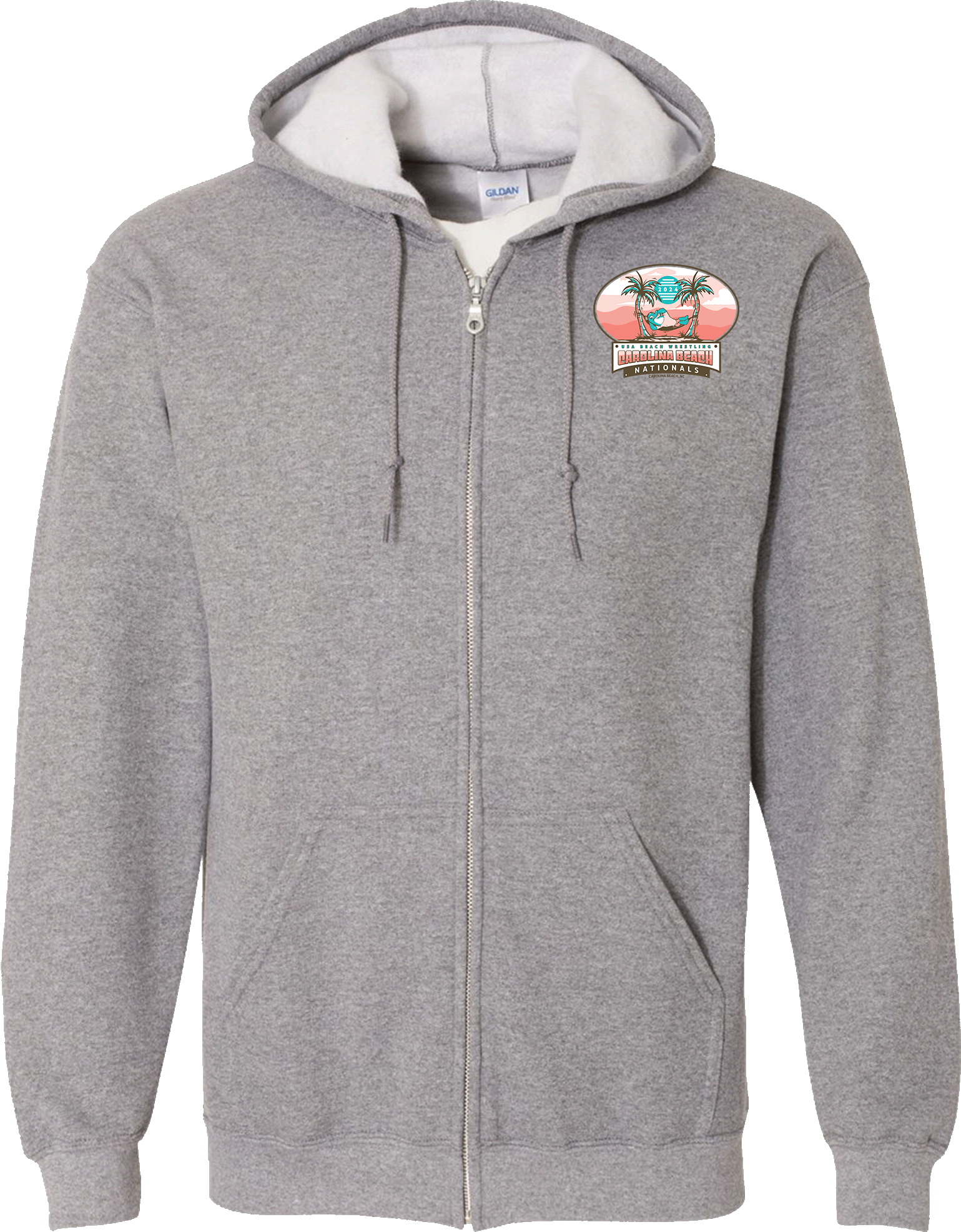 Full Zip Hoodies - 2024 USMC/USA Beach Nationals