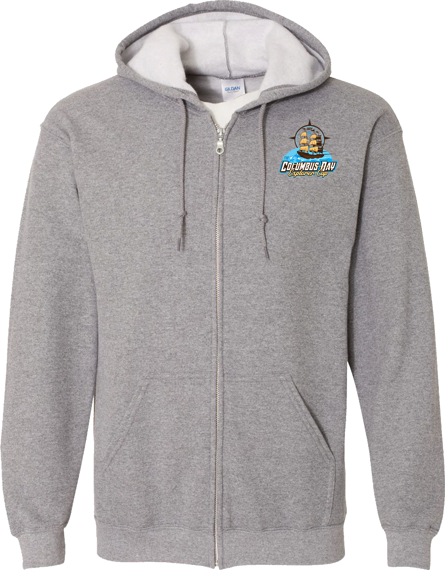 Full Zip Hoodies - 2024 The Columbus Day Explorer Cup