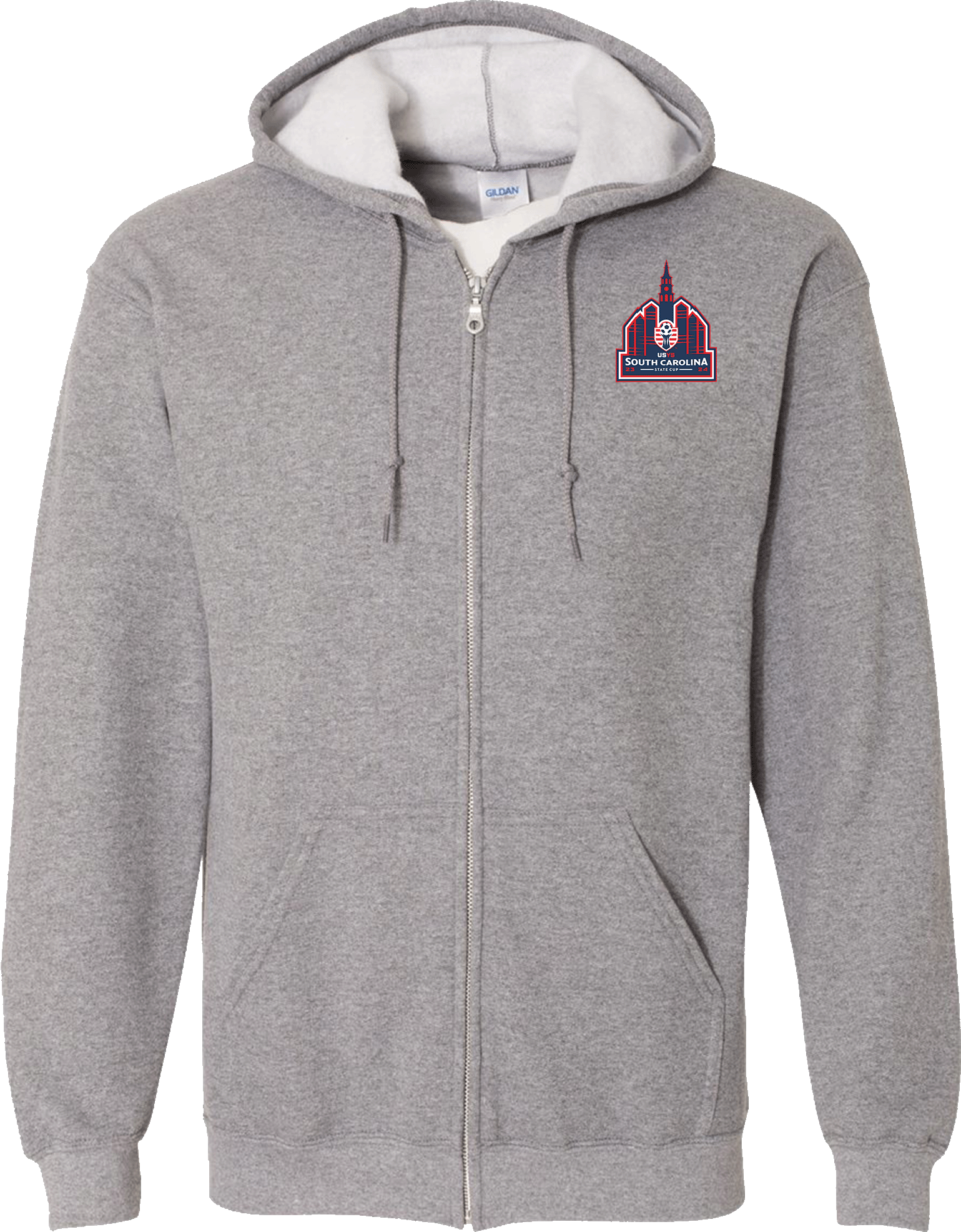 Full Zip Hoodies - 2024 USYS SC State Cup Spring