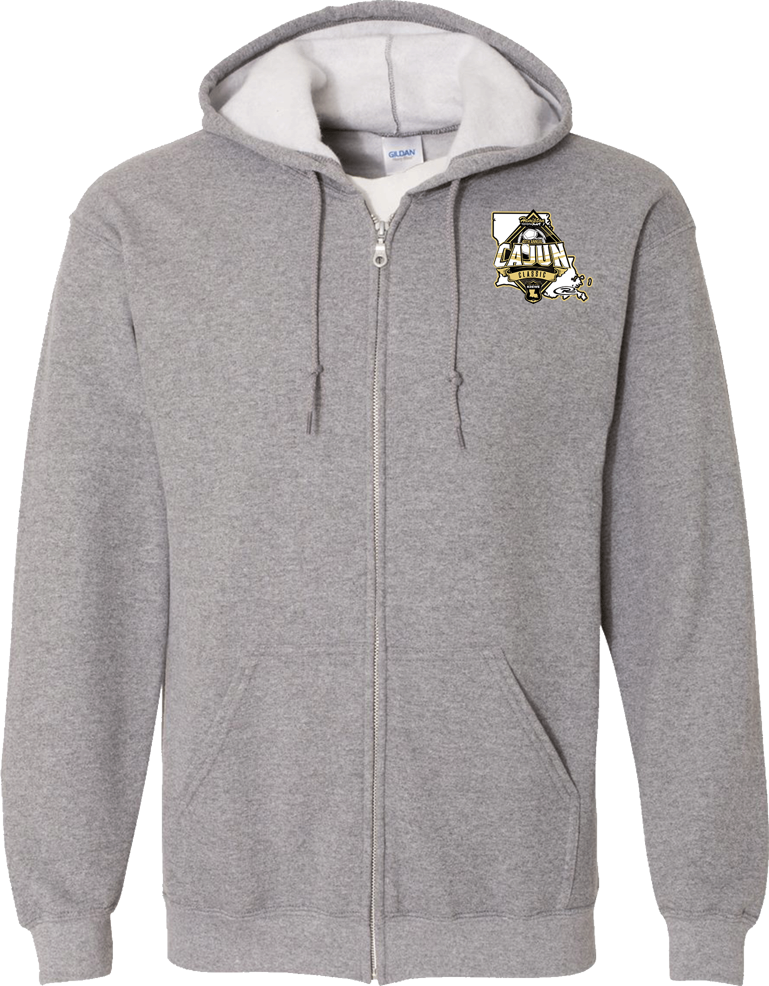 Full Zip Hoodies - 2024 40th Annual Cajun Classic