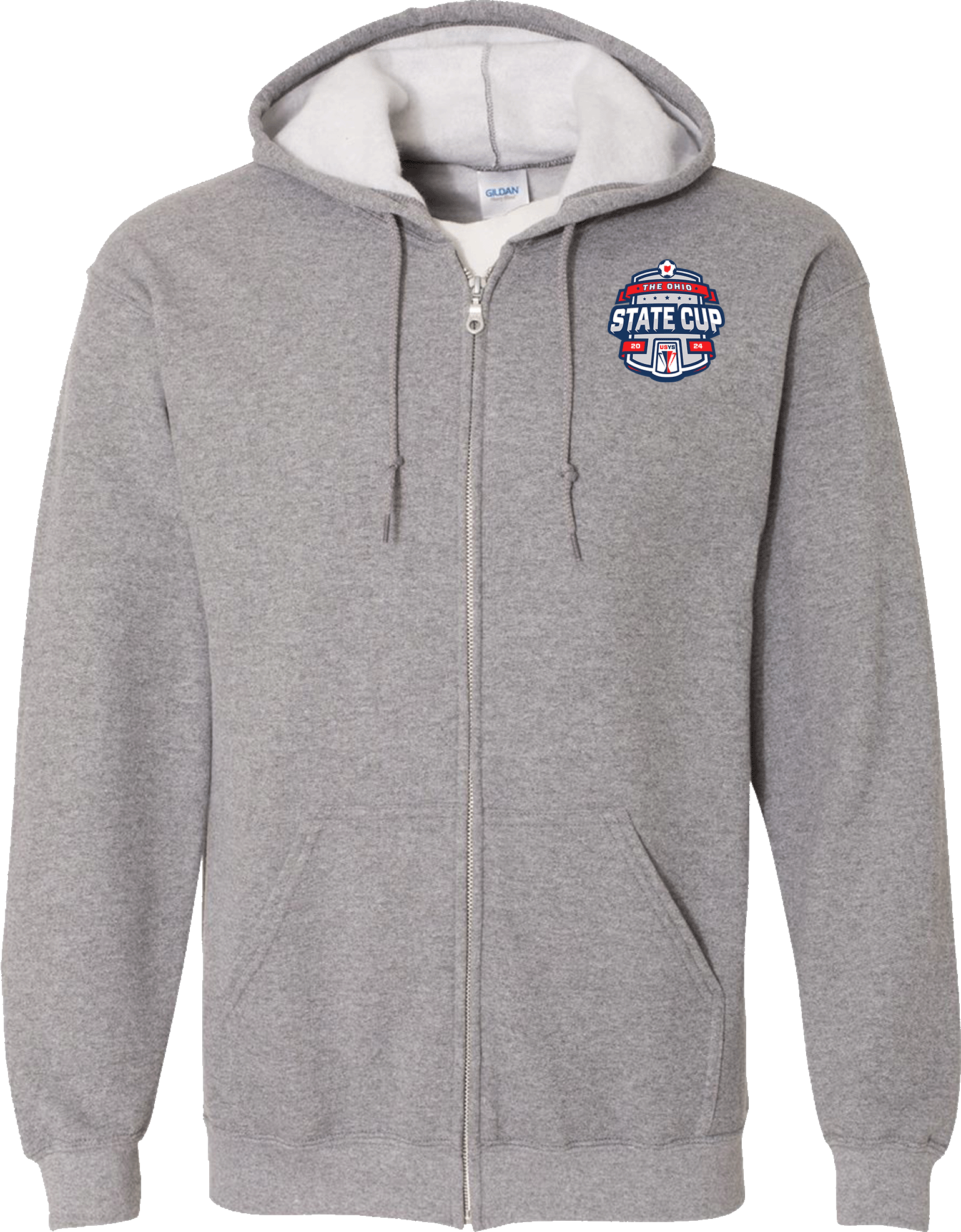 Full Zip Hoodies - 2024 USYS OH State Cup