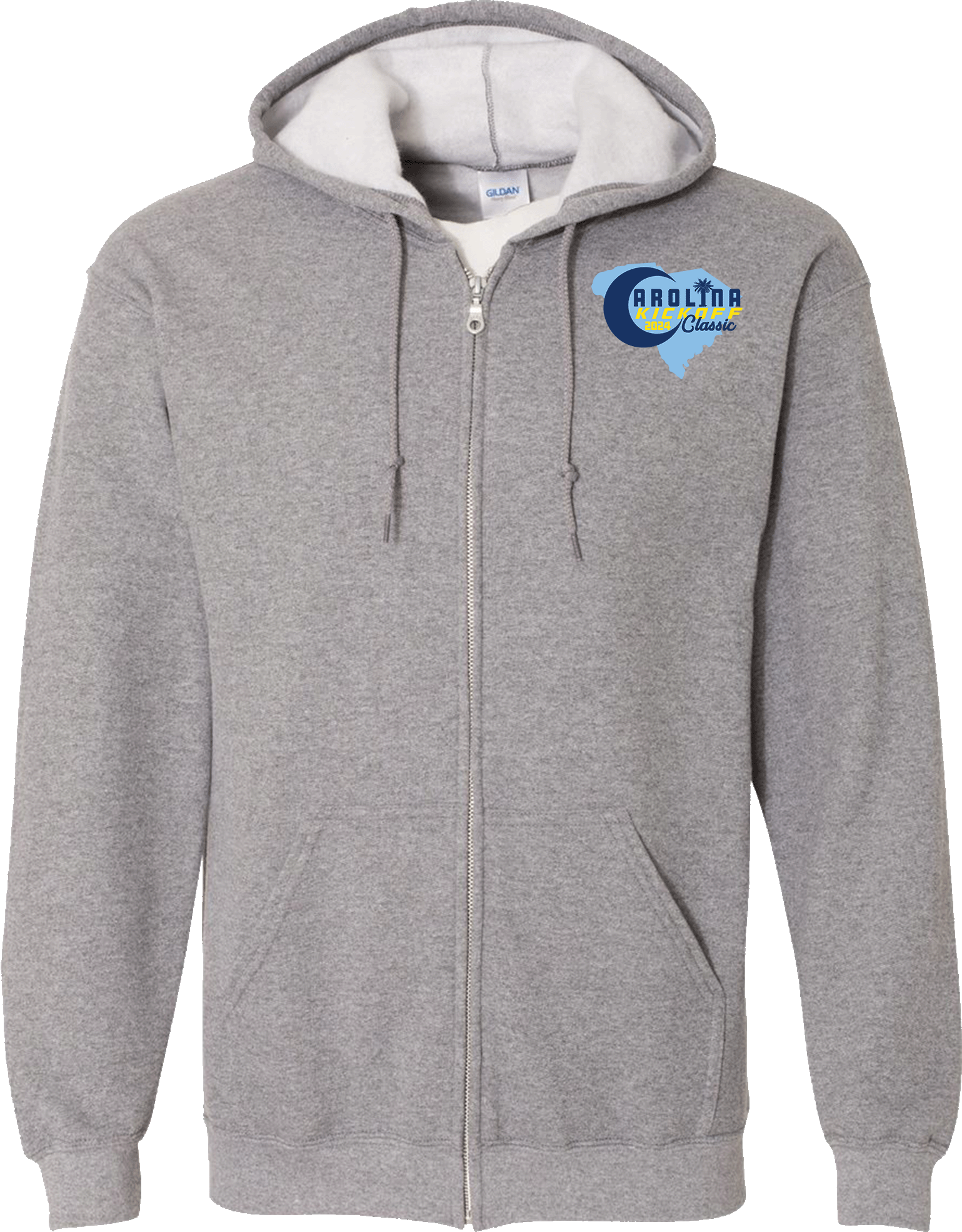 Full Zip Hoodies - 2024 Carolina Kickoff Classic