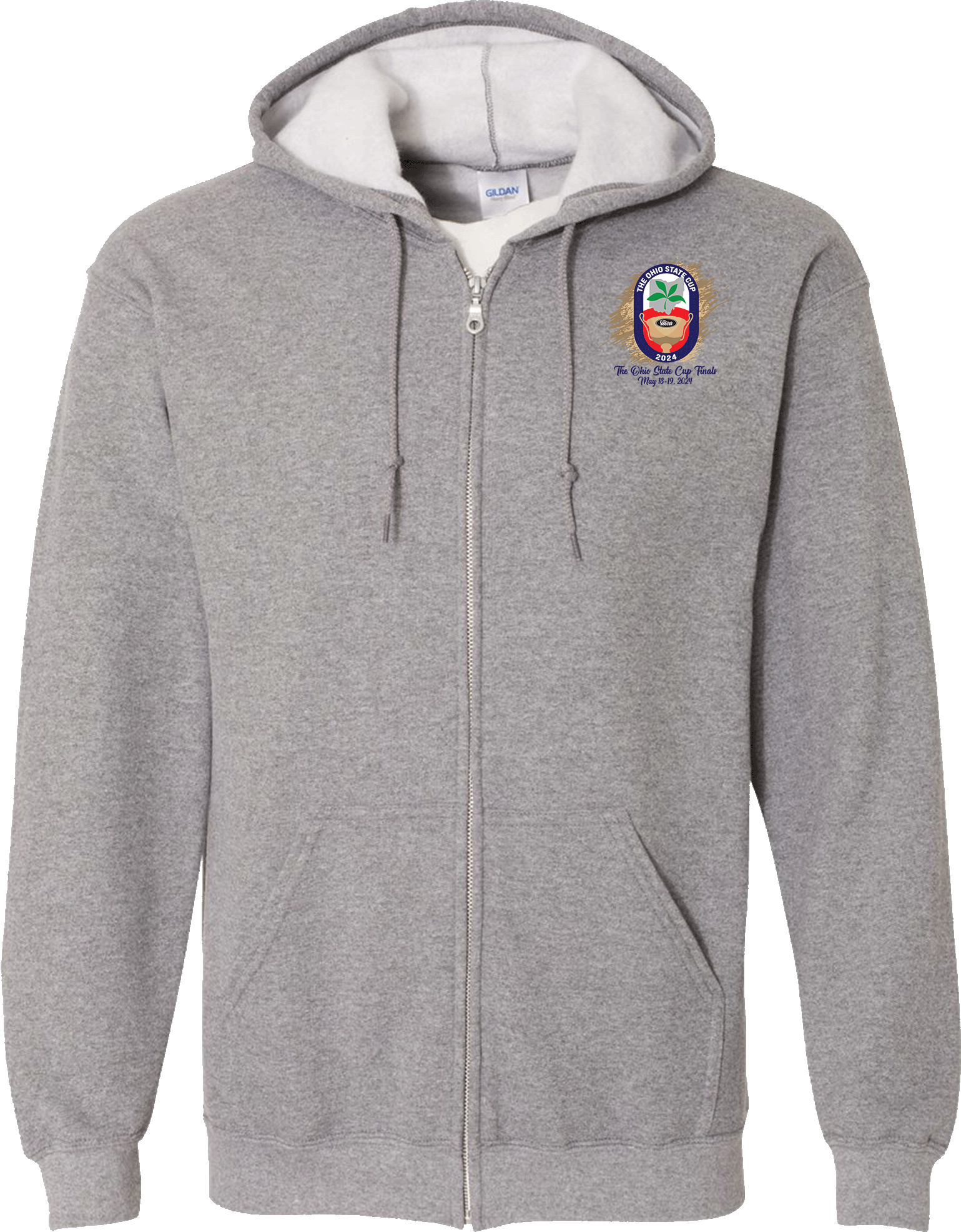 Full Zip Hoodies - 2024 US Club Ohio State Cup Finals