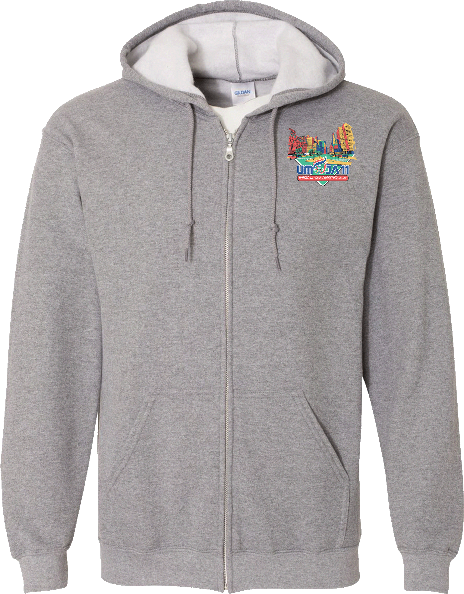 Full Zip Hoodies - 2024 Umoja Games