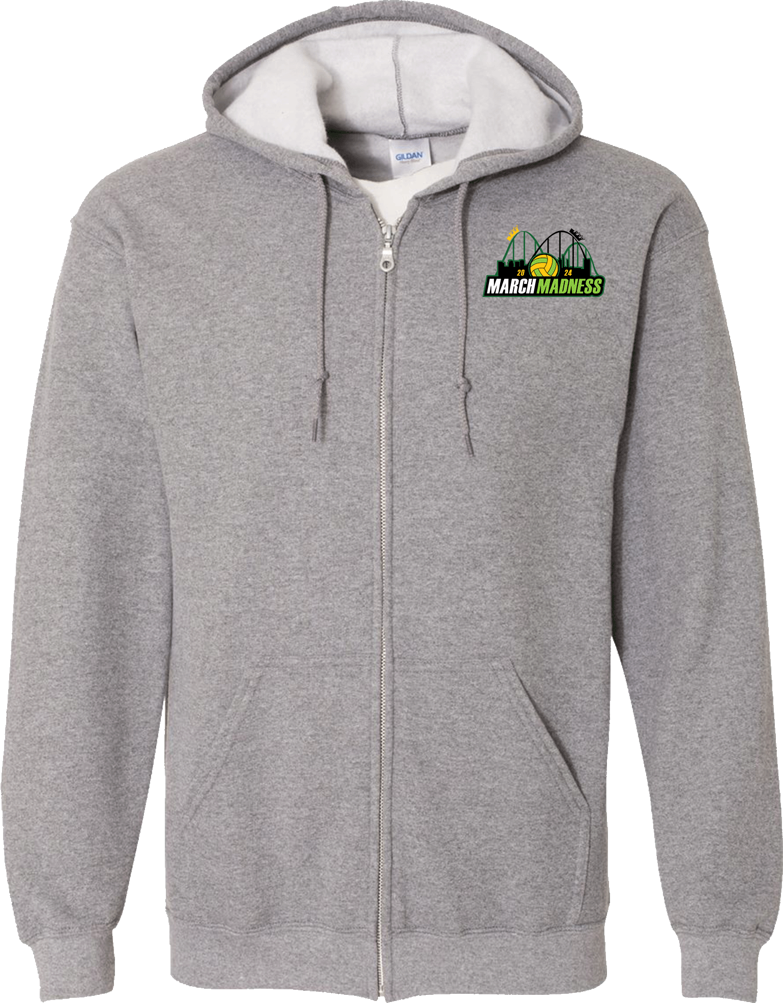 Full Zip Hoodies - 2024 March Madness