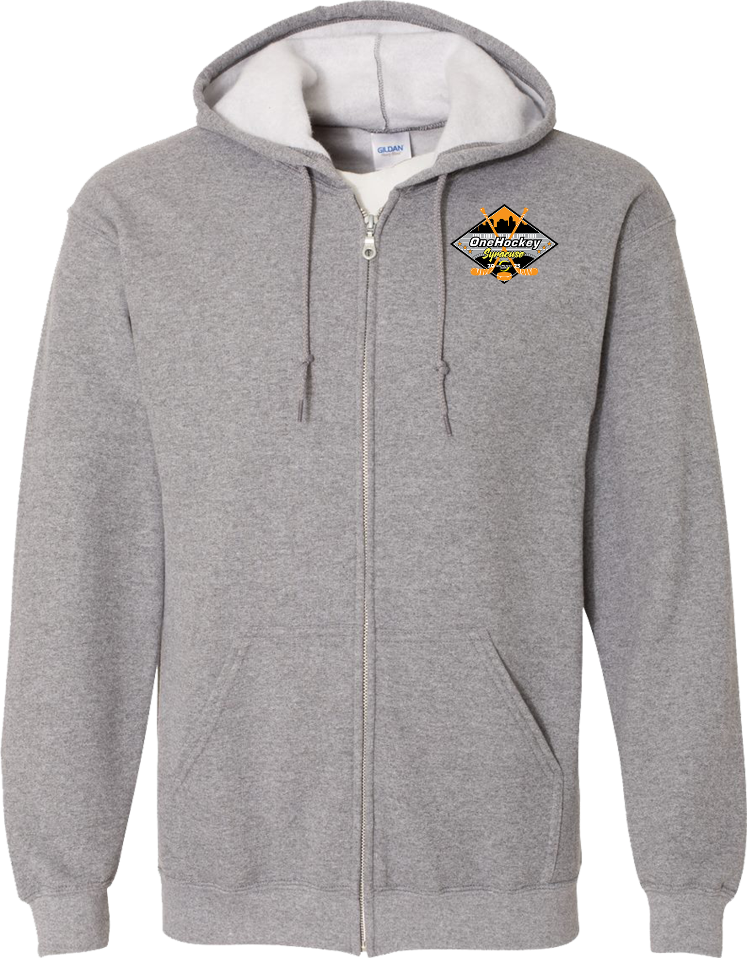 Full Zip Hoodies - 2023 OneHockey Syracuse