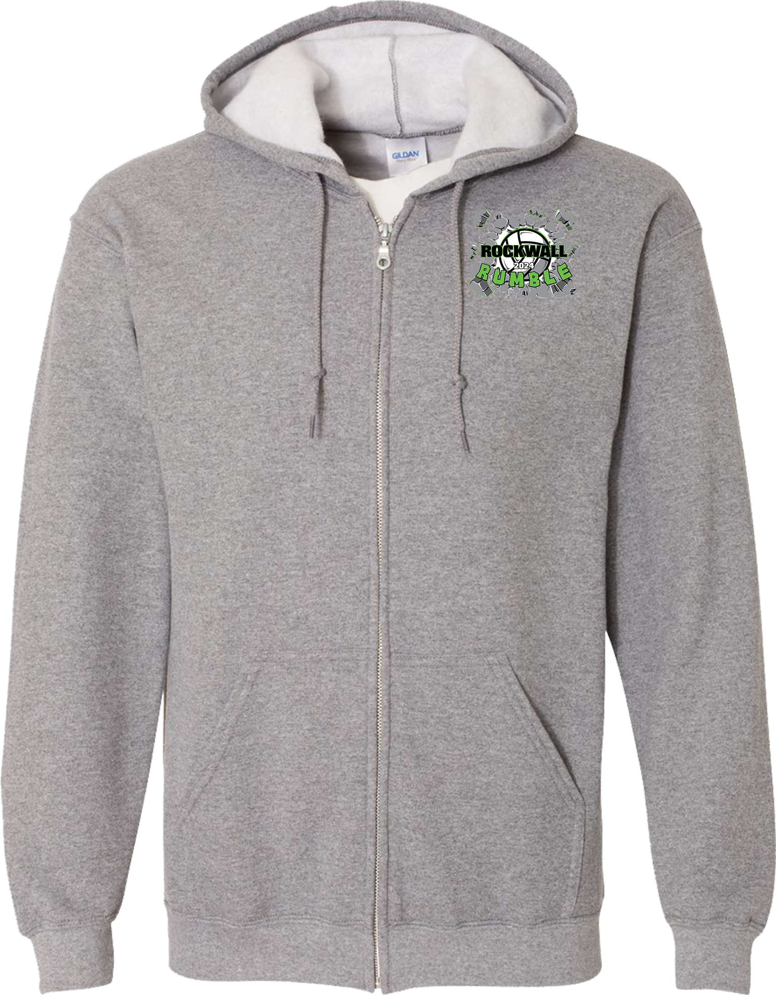 Full Zip Hoodies - 2024 Rockwall Rumble