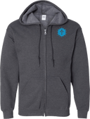 Full Zip Hoodies - Robotics Blue Logo