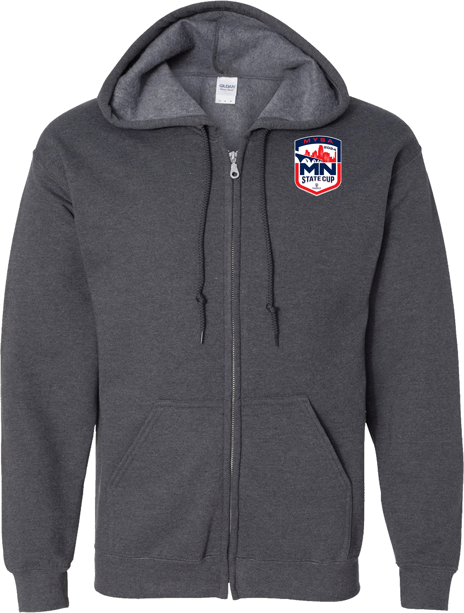 Full Zip Hoodies - 2024 USYS MN State Cup