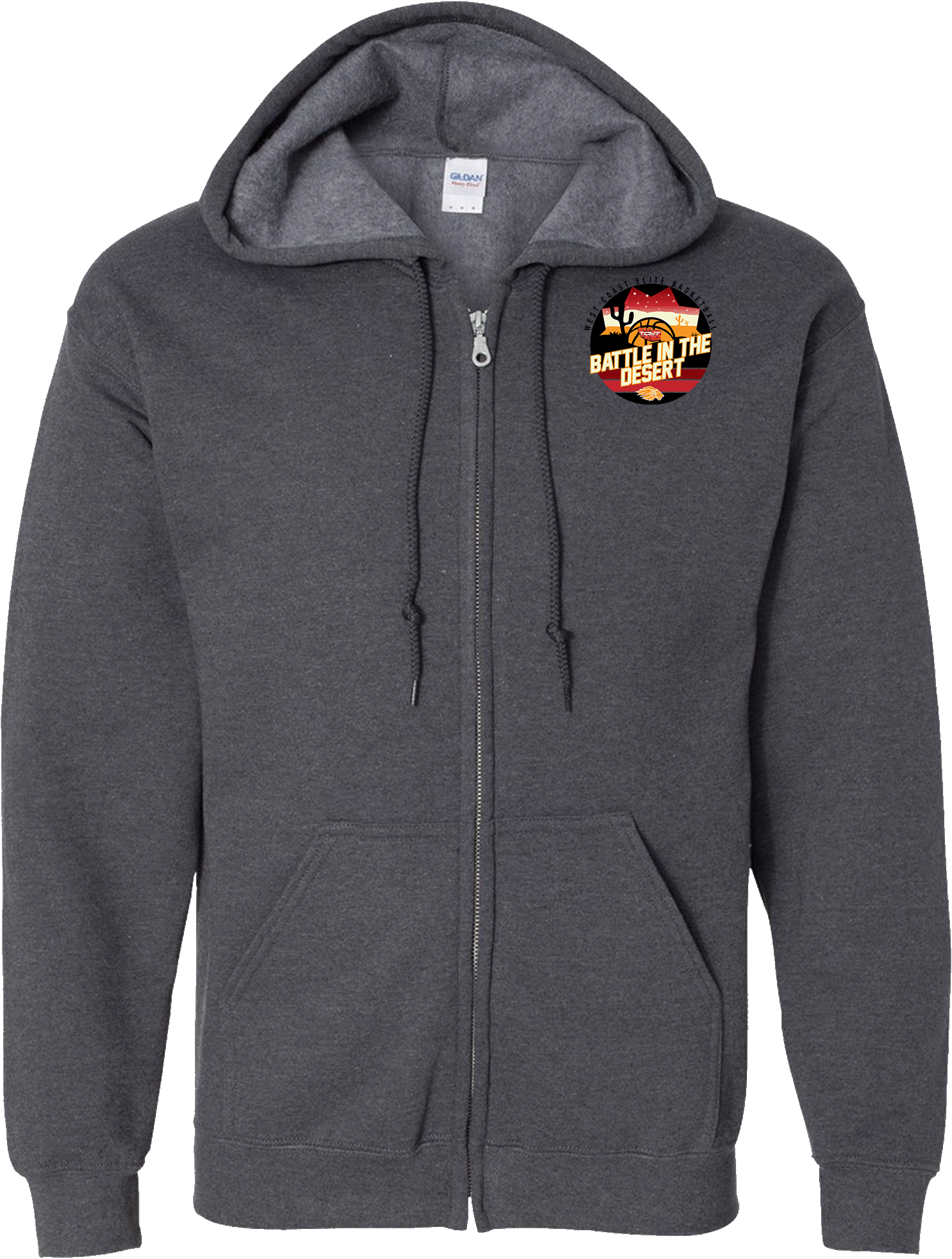 Full Zip Hoodies - 2024 Battle In The Desert