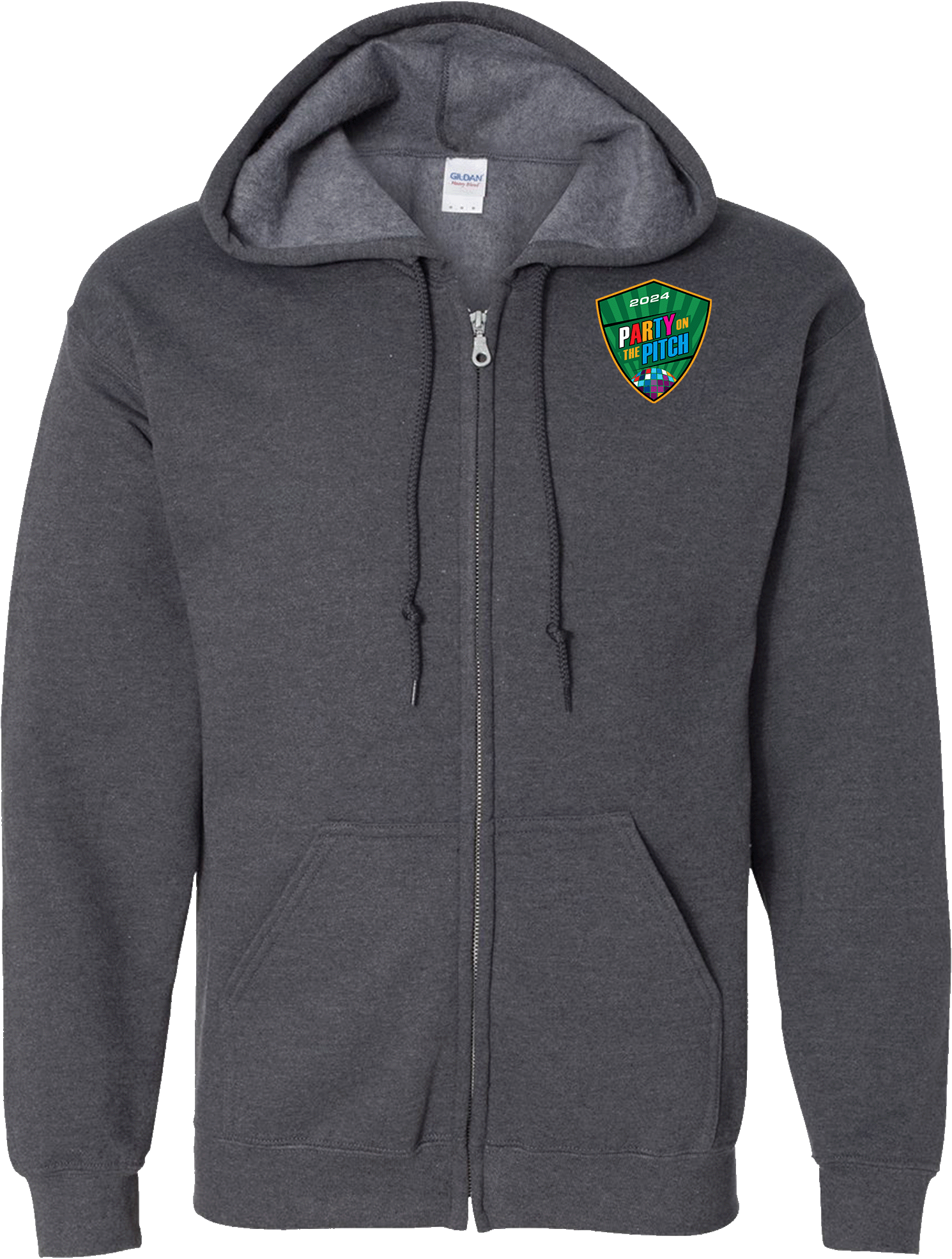 Full Zip Hoodies - 2024 Party On The Pitch