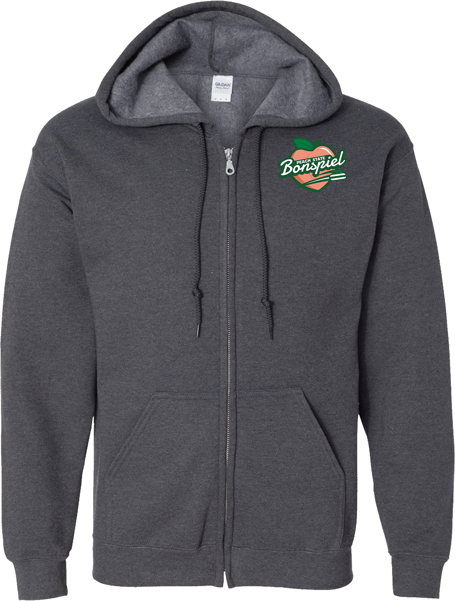 Full Zip Hoodies - 2024 Peach State Bonspiel