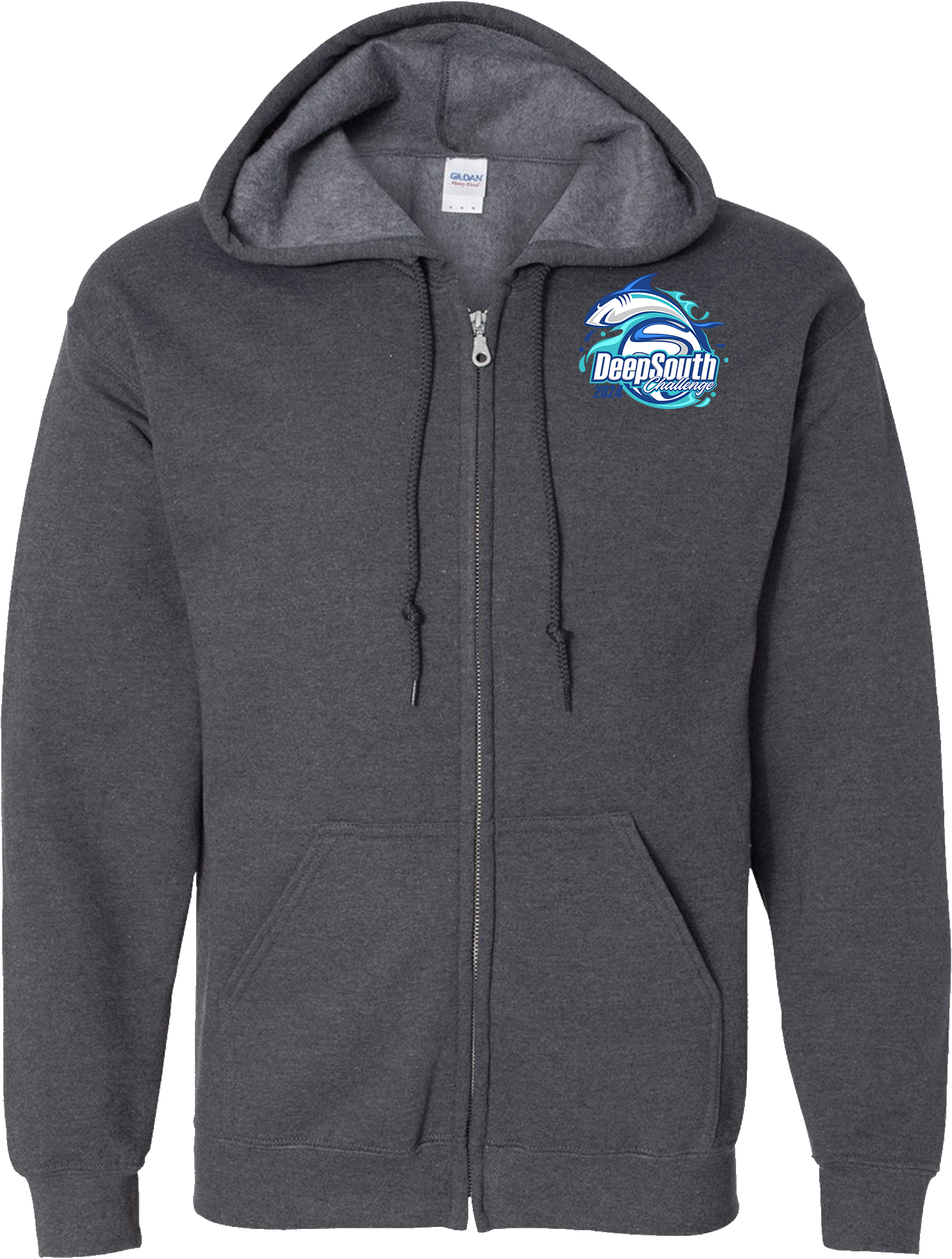 Full Zip Hoodies - 2024 Deep South Challenge