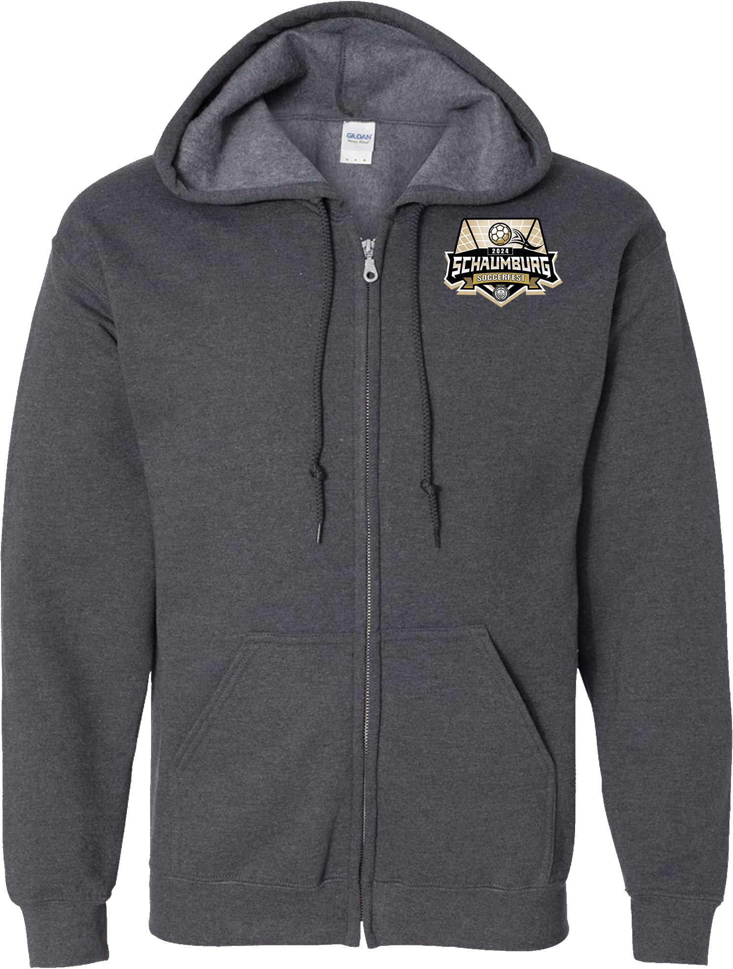 Full Zip Hoodies - 2024 Schaumburg Soccerfest