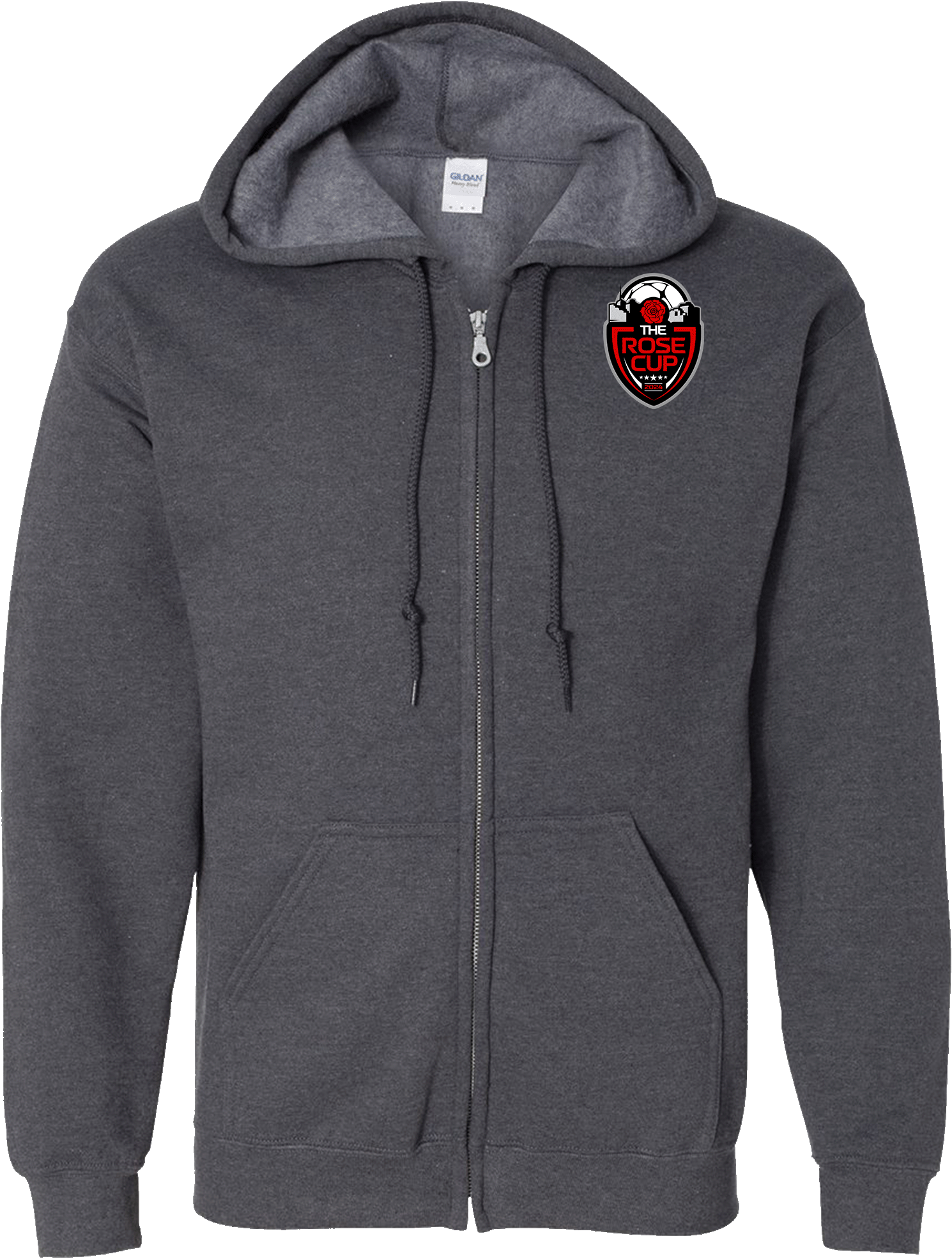 Full Zip Hoodies - 2024 The Rose Cup