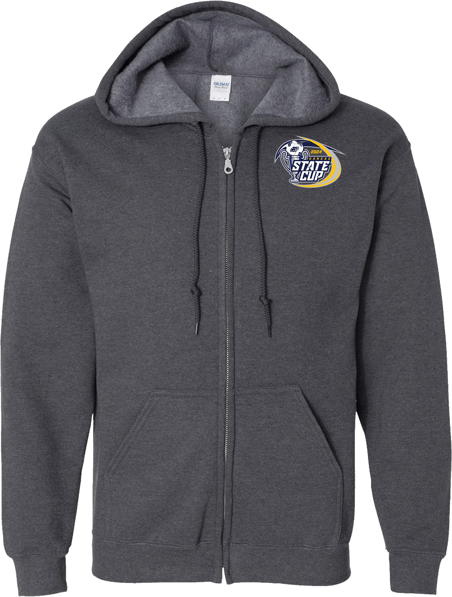 Full Zip Hoodies - 2024 USYS KS State Cup