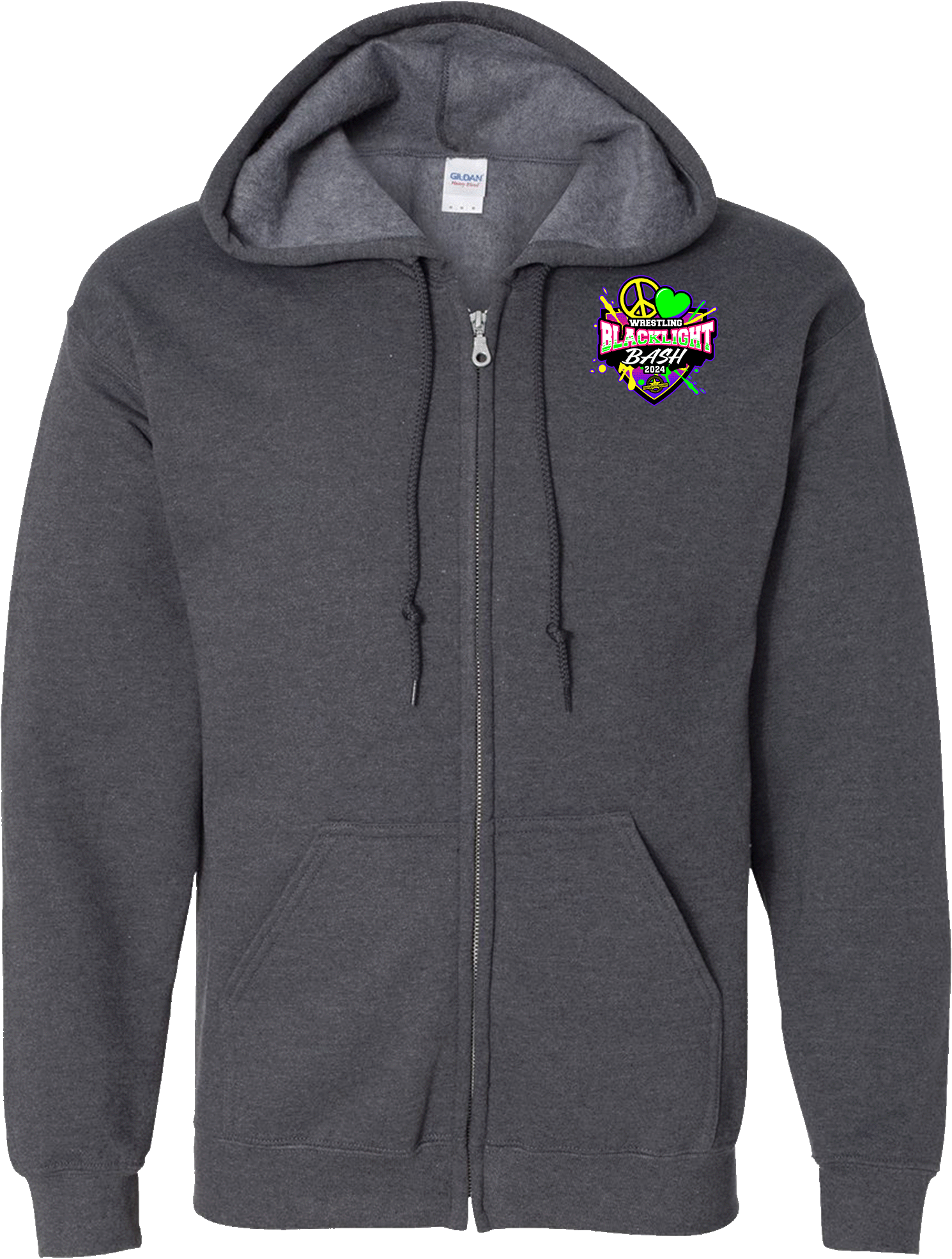 Full Zip Hoodies - 2024 Blacklight Spring Fling