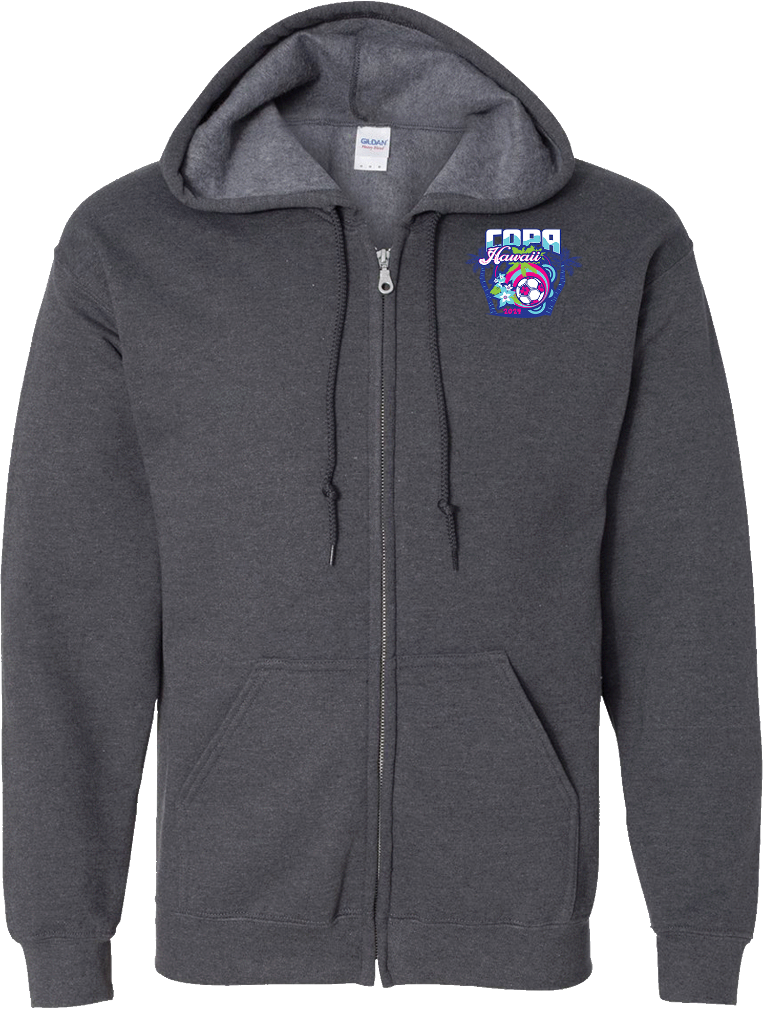 Full Zip Hoodies - 2024 Hawaii Kings Cup