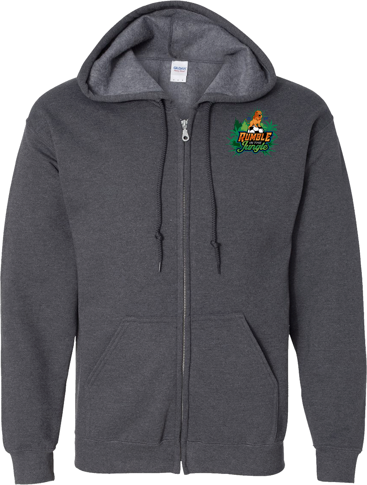 Full Zip Hoodies - 2024 Rumble In The Jungle