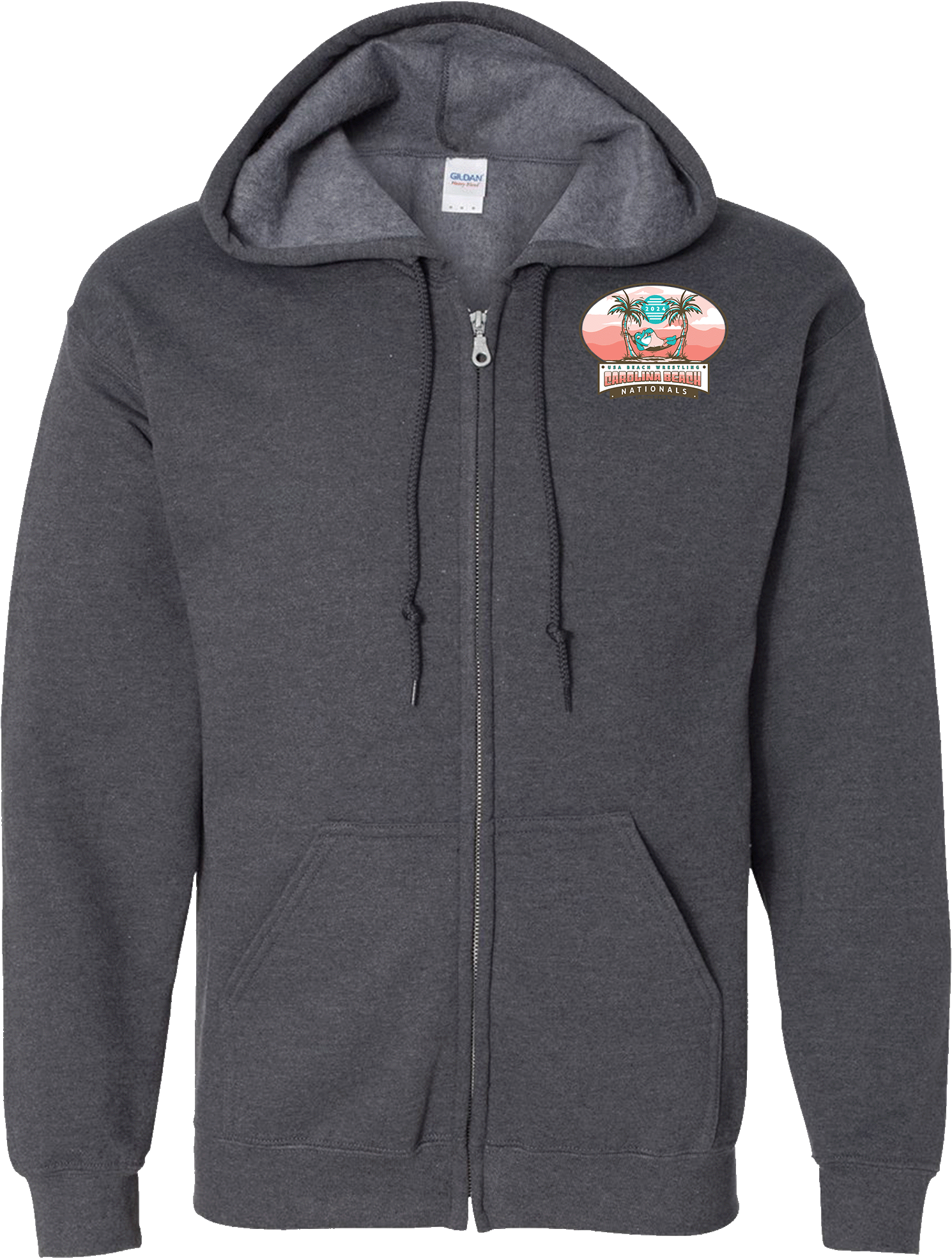 Full Zip Hoodies - 2024 USMC/USA Beach Nationals