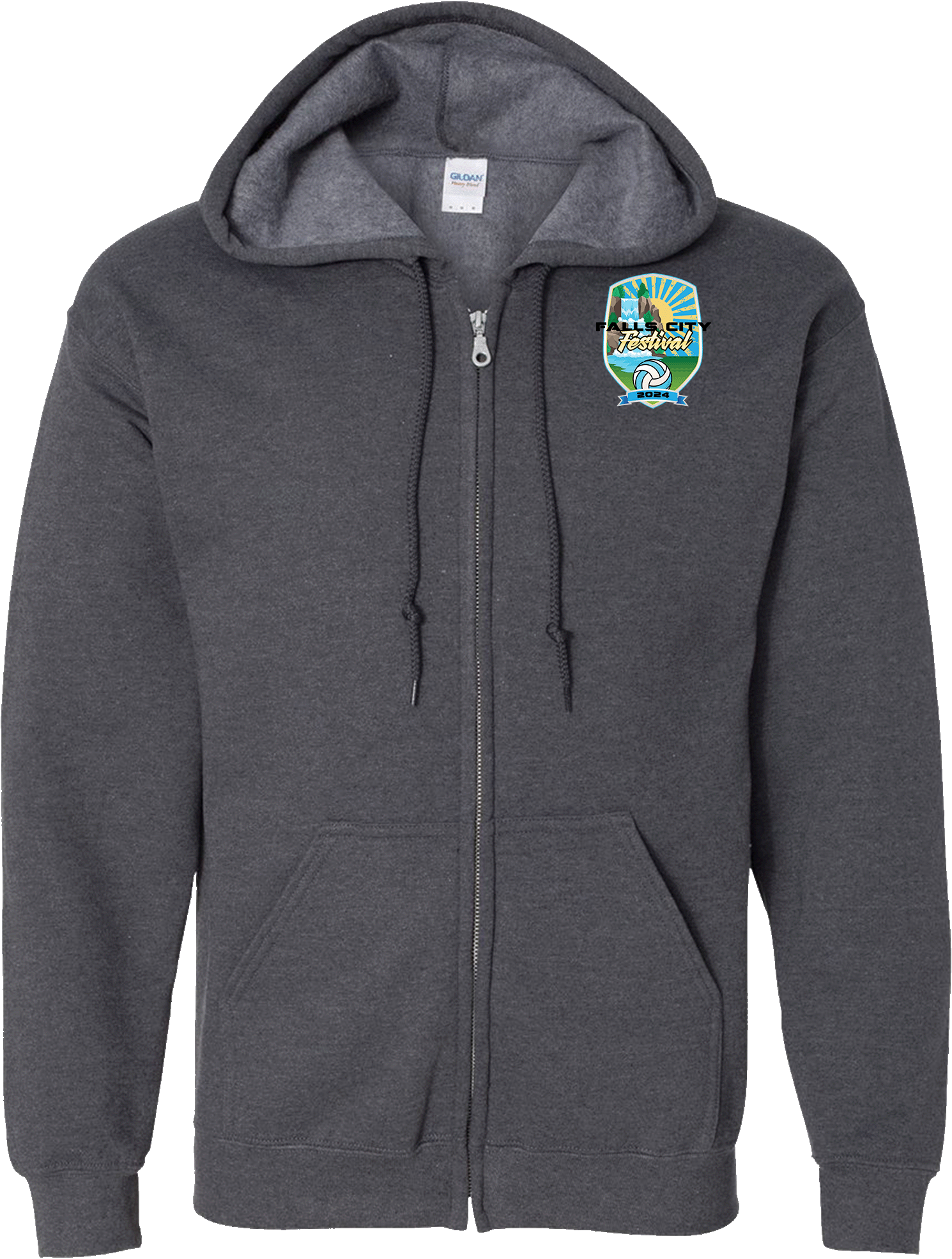 Full Zip Hoodies - 2024 Falls City Festival