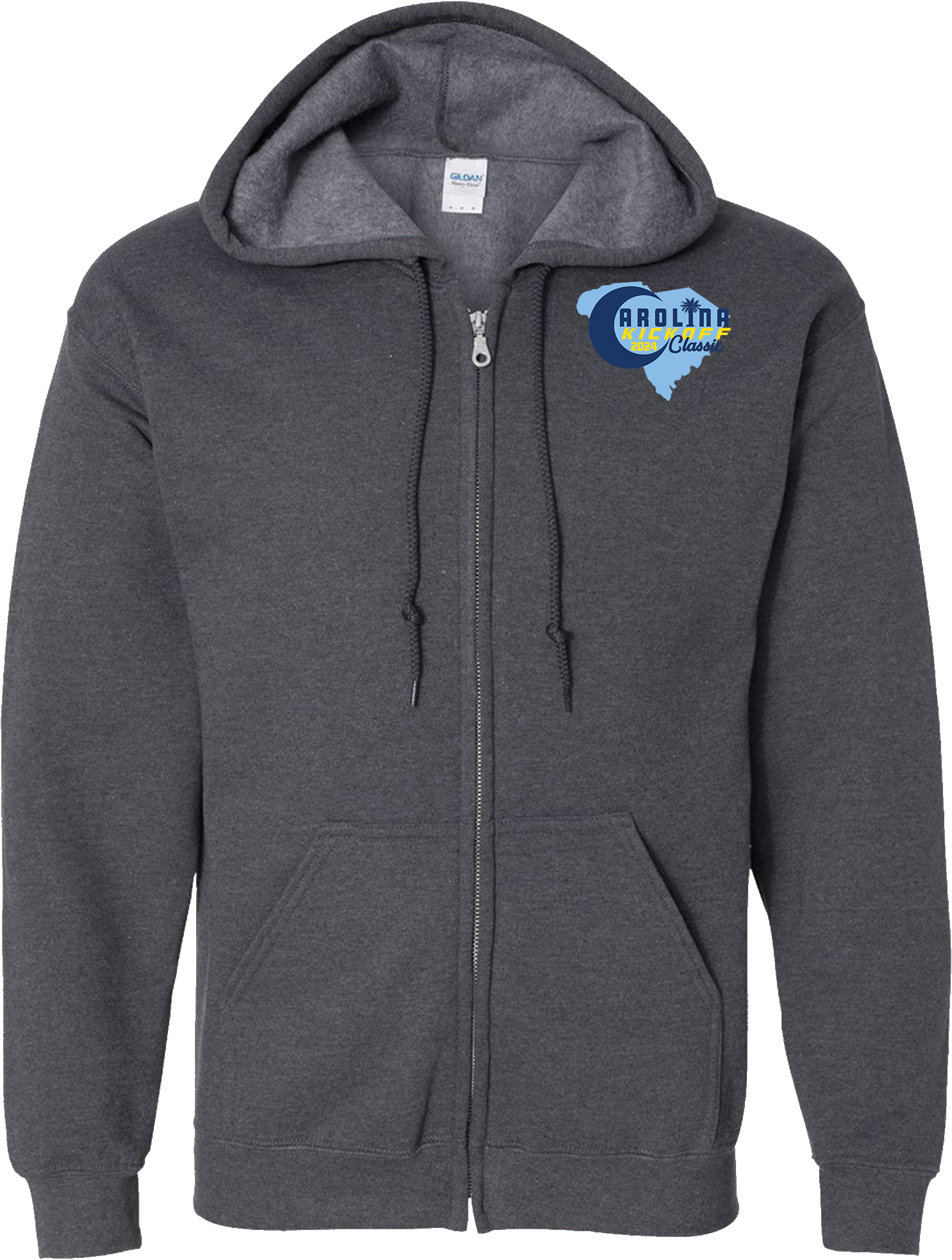 Full Zip Hoodies - 2024 Carolina Kickoff Classic