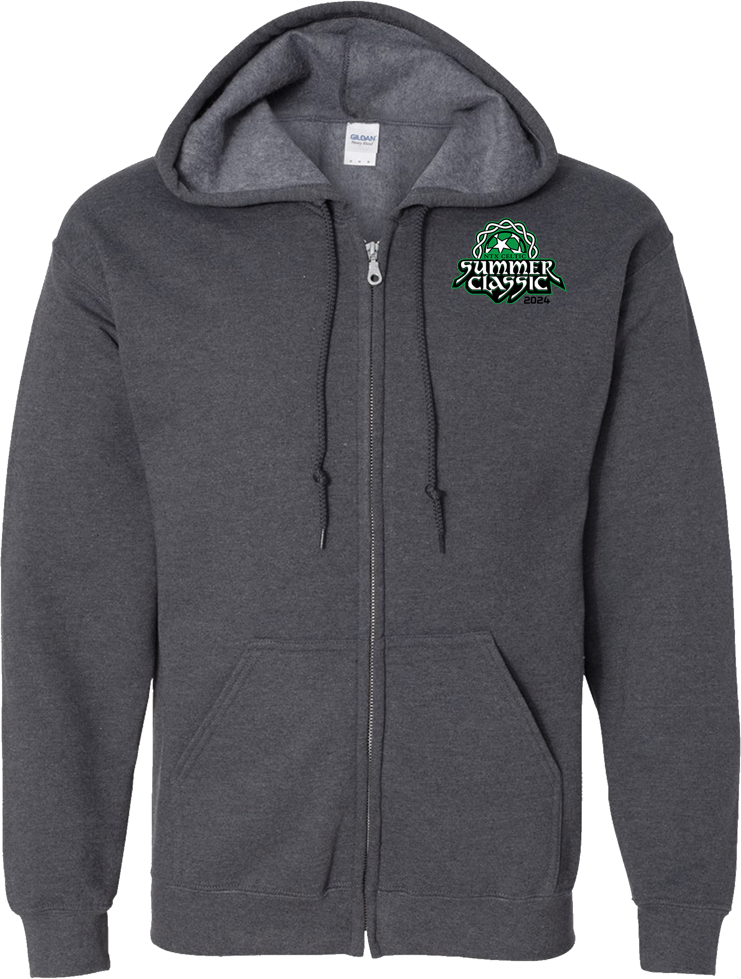 Full Zip Hoodies - 2024 NTX Celtic Summer Classic